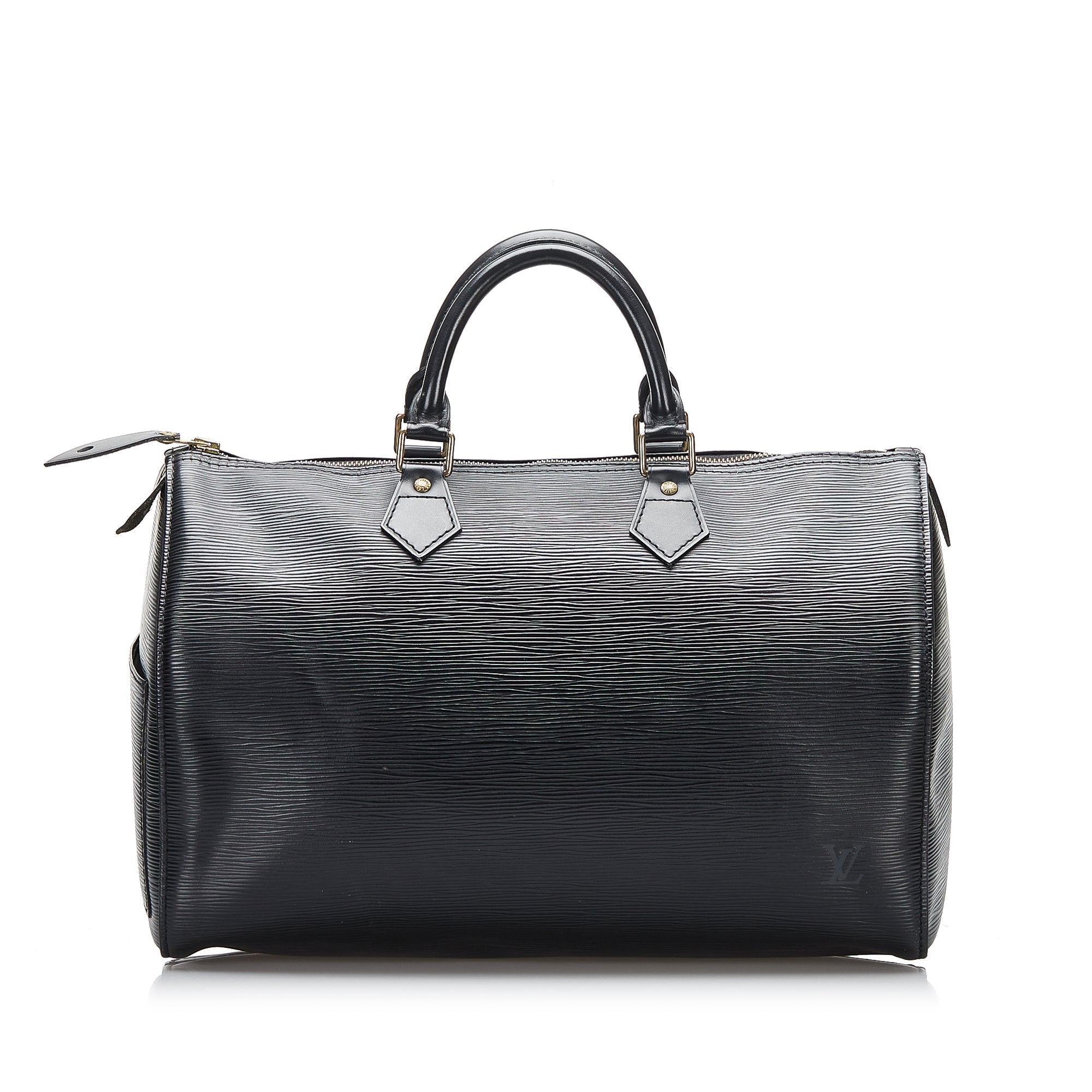 Louis Vuitton Speedy 35 Black Epi