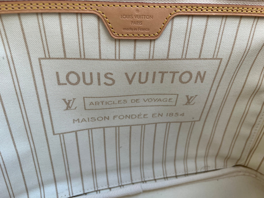 Louis Vuitton Neverfull MM Monogram Damier Azur (RRP £1,410)