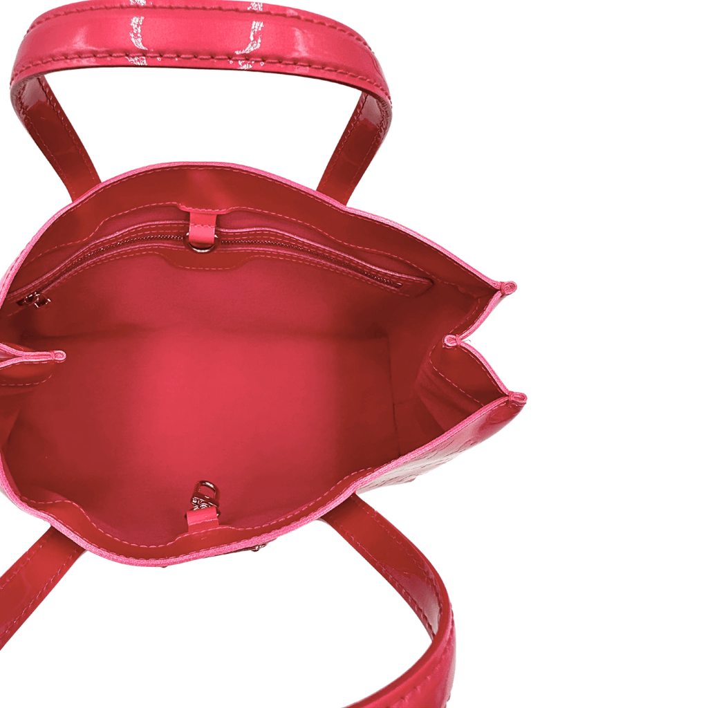 LV Wilshire vernis fucsia