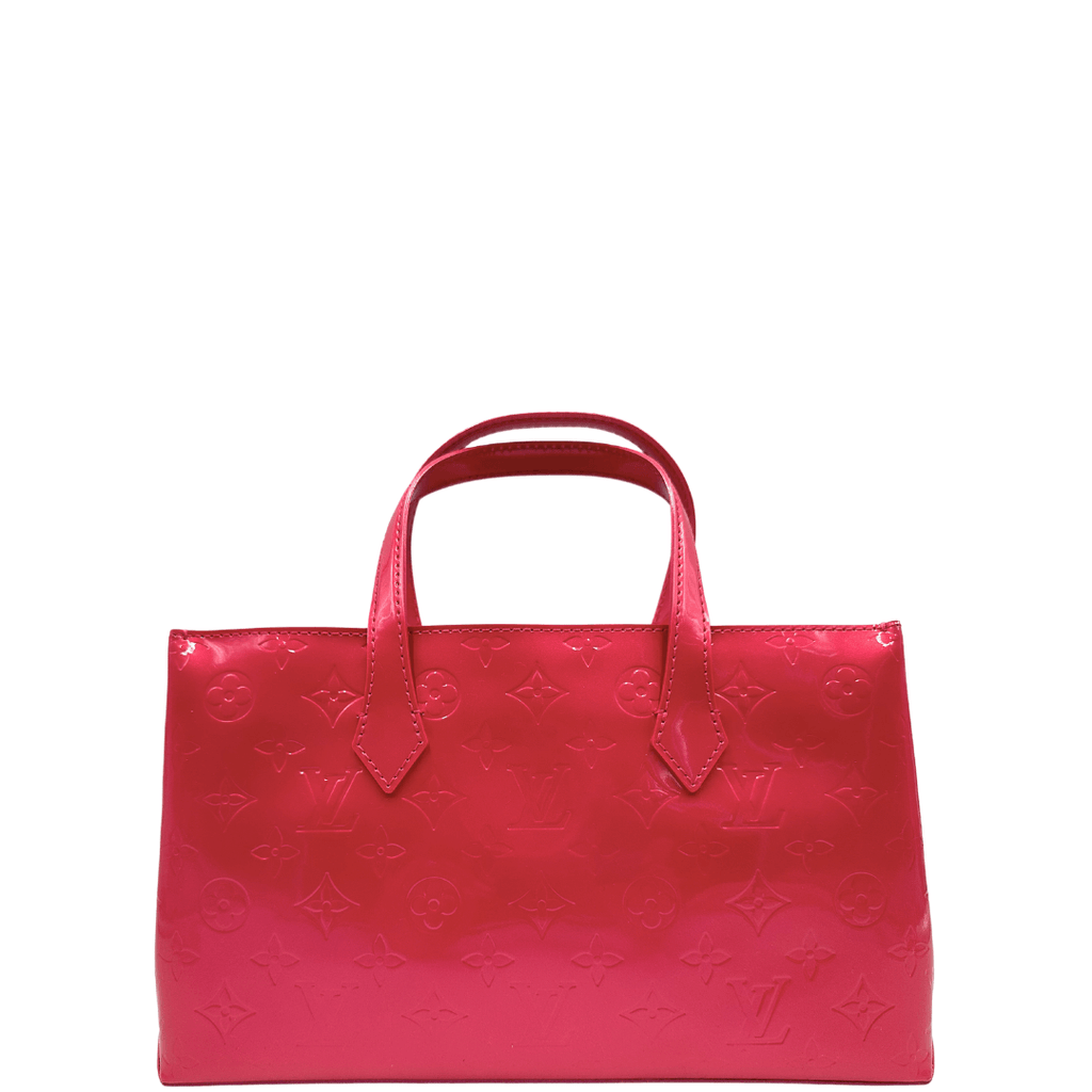 LV Wilshire vernis fucsia