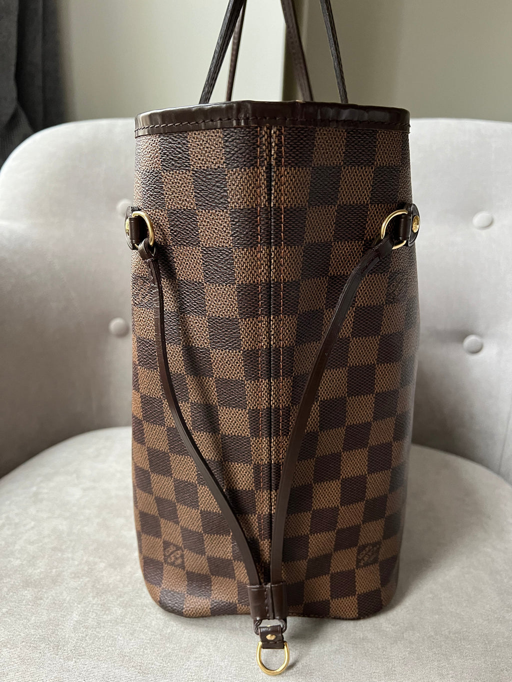 Louis Vuitton Neverfull MM Damier Ebene Cherry Interior (RRP £1410)