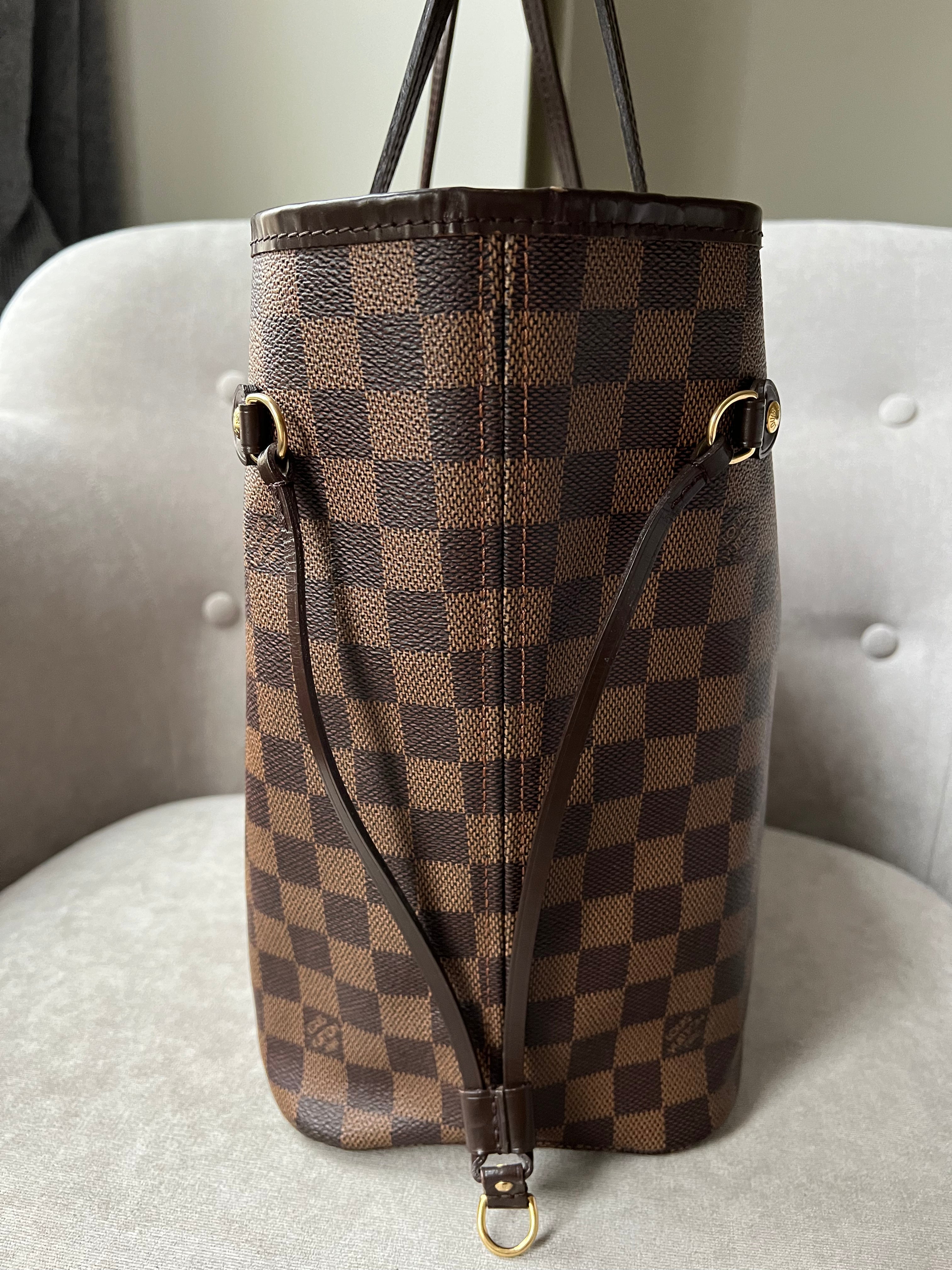 Louis Vuitton Neverfull MM Damier Ebene Cherry Interior (RRP £1410)