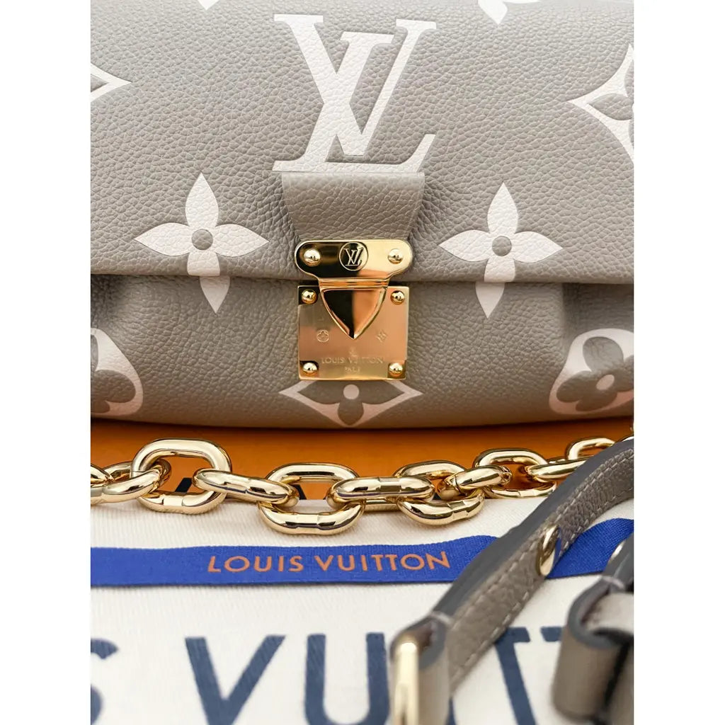 Louis Vuitton Favorite NM Handbag Bicolor Monogram Empreinte Giant