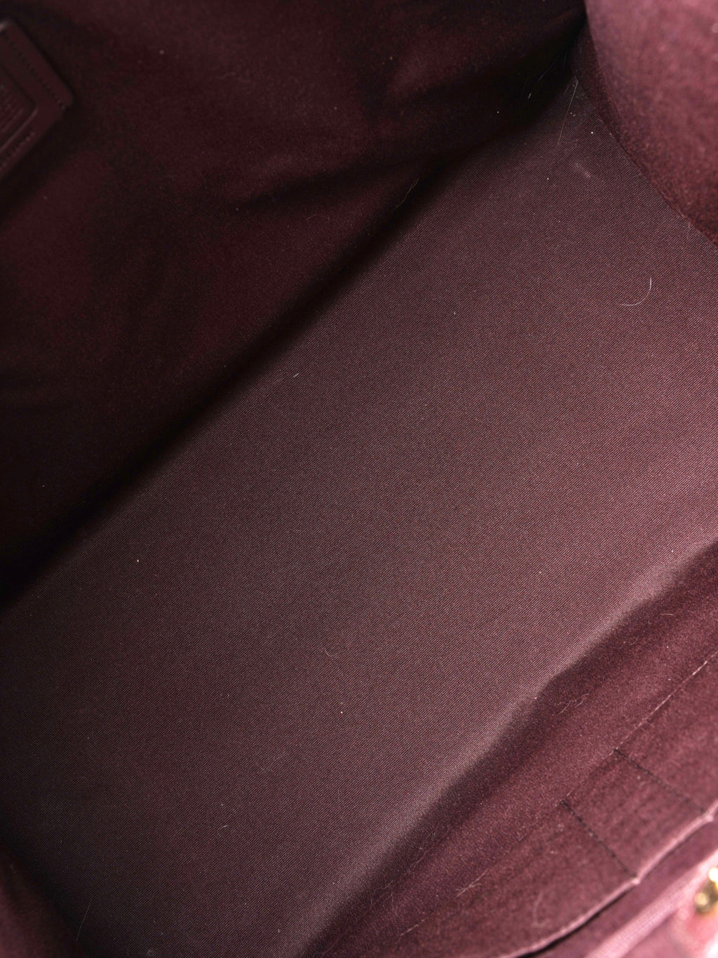Coach Dempsey Tote Burgundy / Pink / Cream Canvas 40