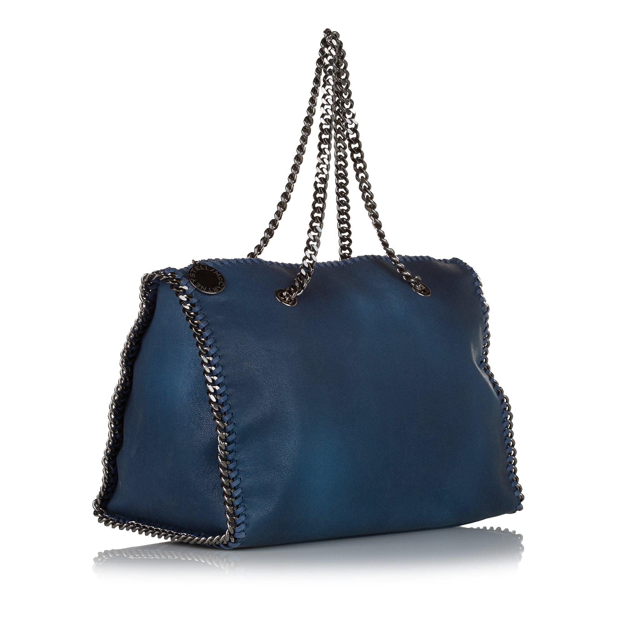 Blue Stella McCartney Falabella Tote Bag
