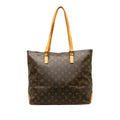 Brown Louis Vuitton Monogram Cabas Alto Tote Bag