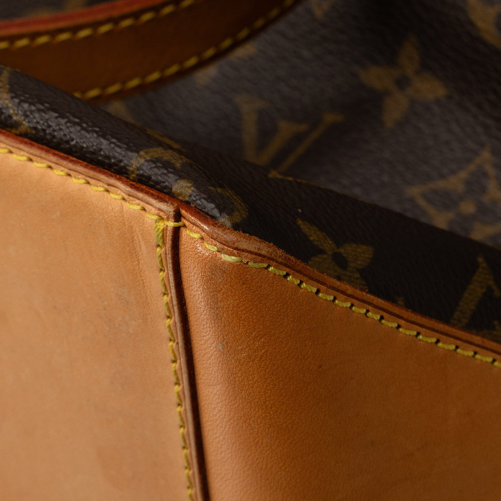 Brown Louis Vuitton Monogram Cabas Alto Tote Bag