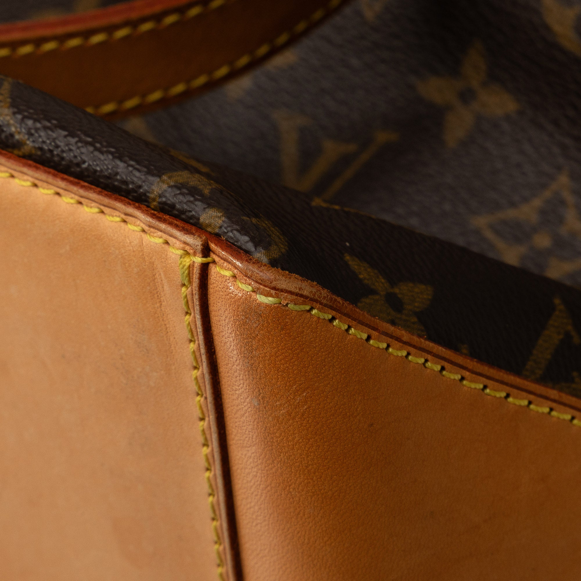 Brown Louis Vuitton Monogram Cabas Alto Tote Bag
