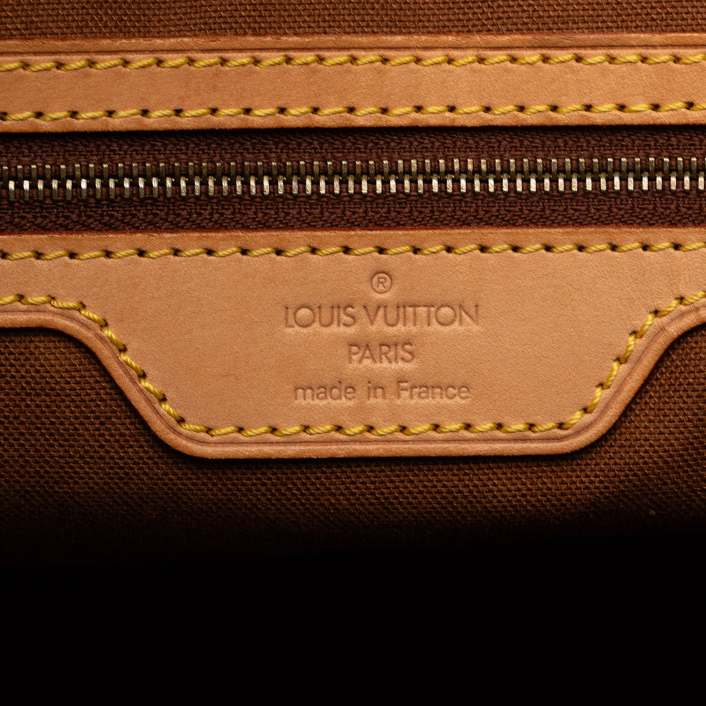 Brown Louis Vuitton Monogram Cabas Alto Tote Bag