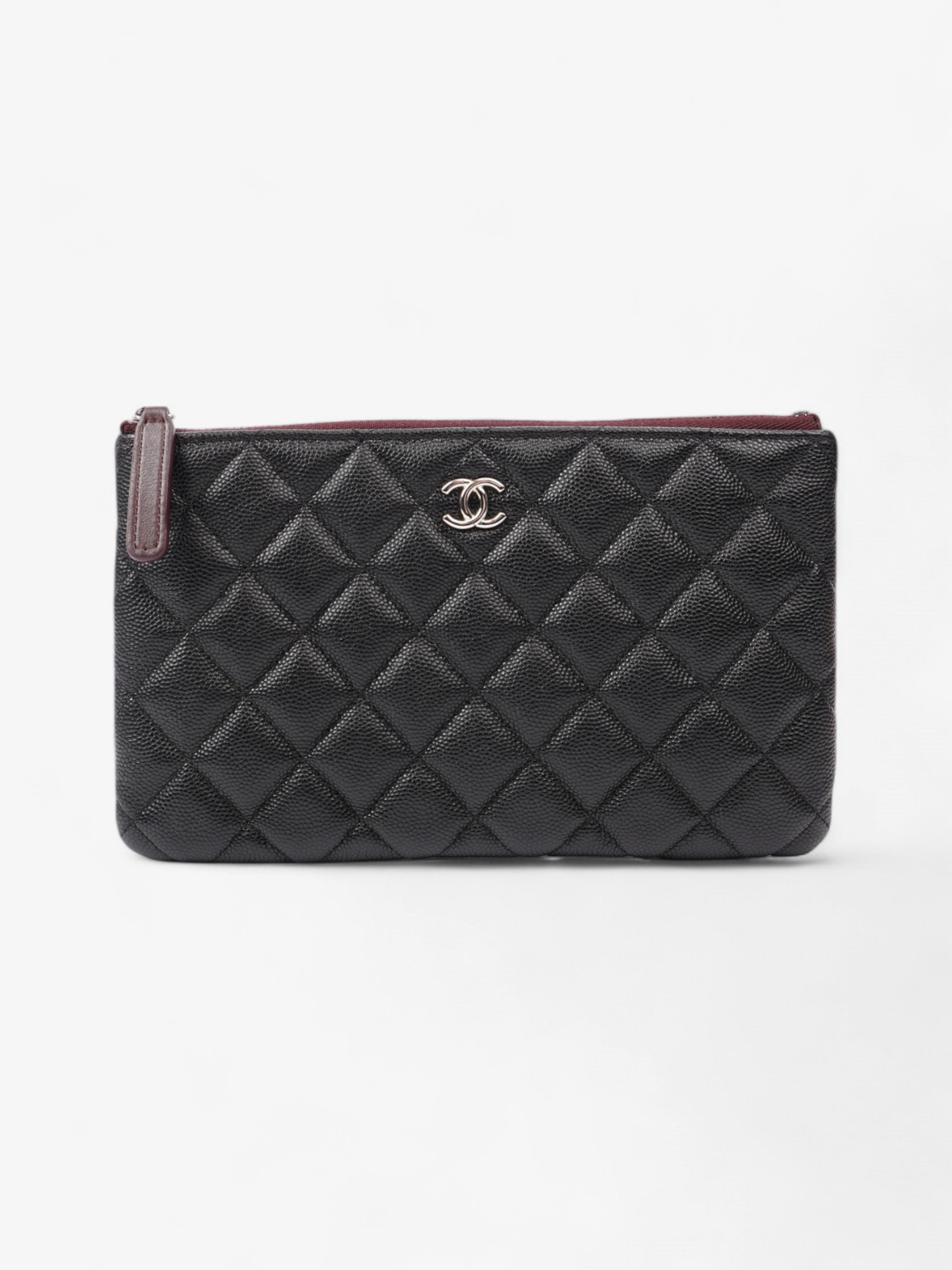 Chanel Purse Black Caviar Leather