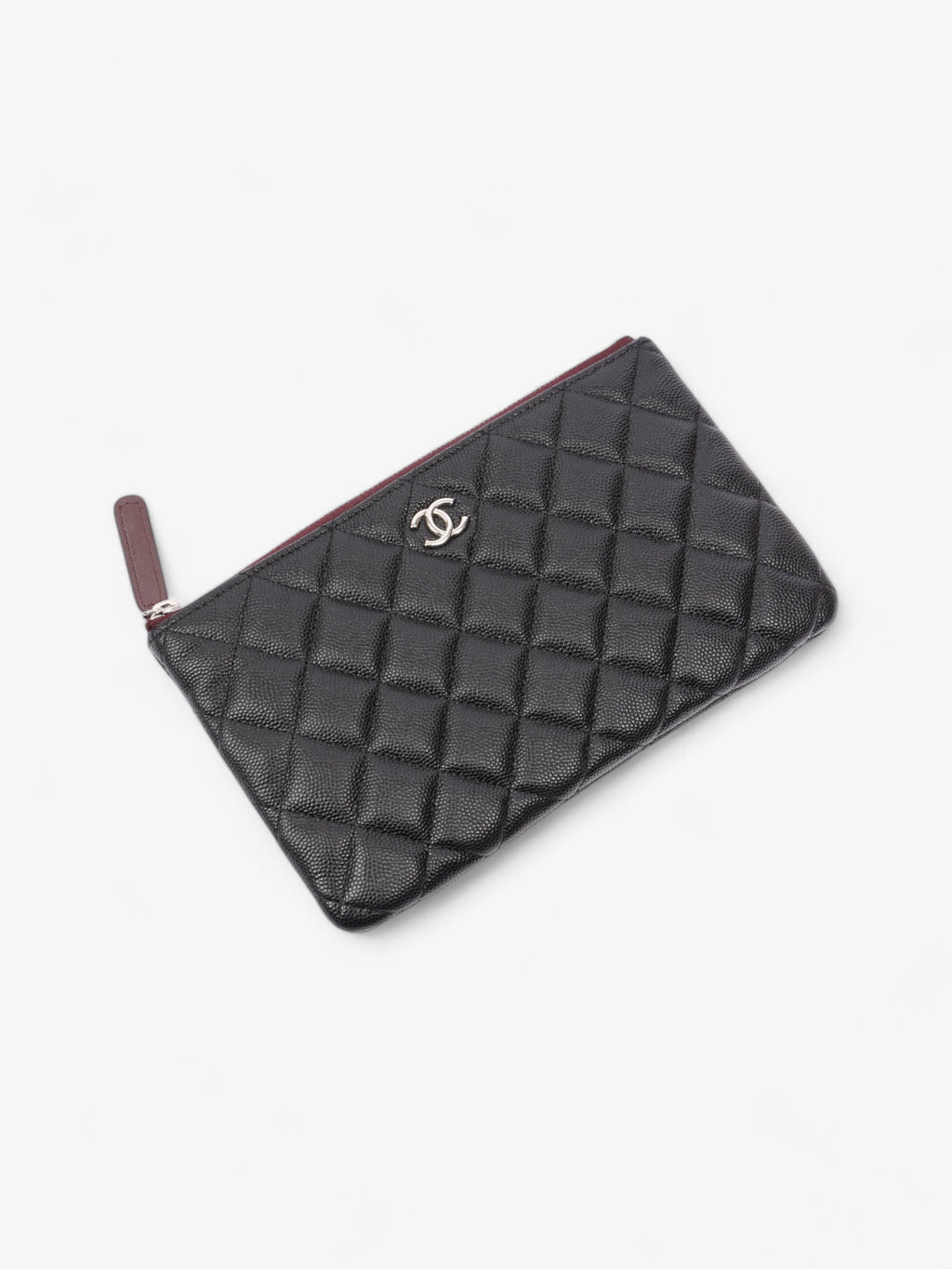 Chanel Purse Black Caviar Leather