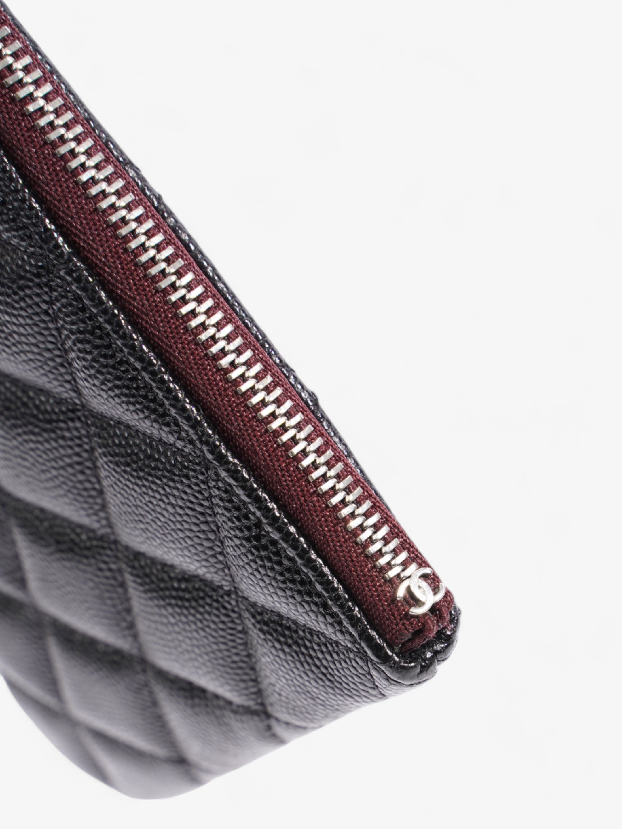 Chanel Purse Black Caviar Leather