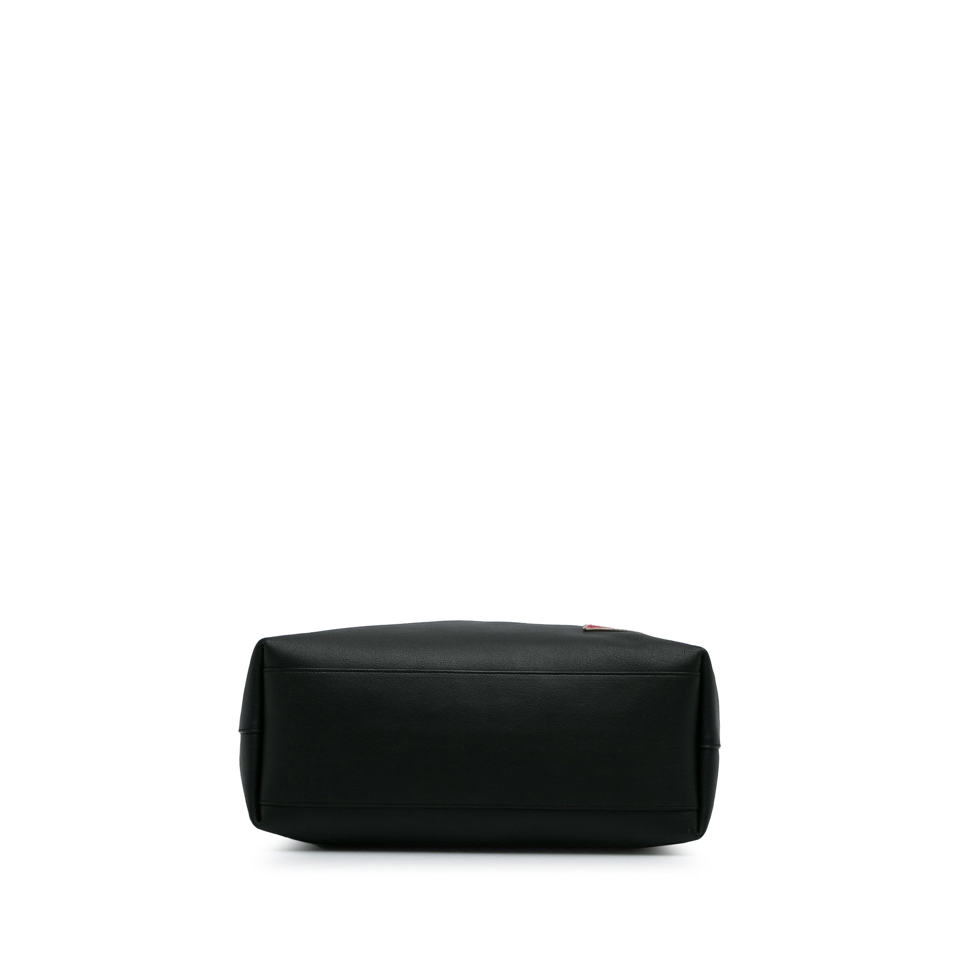 Black Saint Laurent Bold Shopping Tote