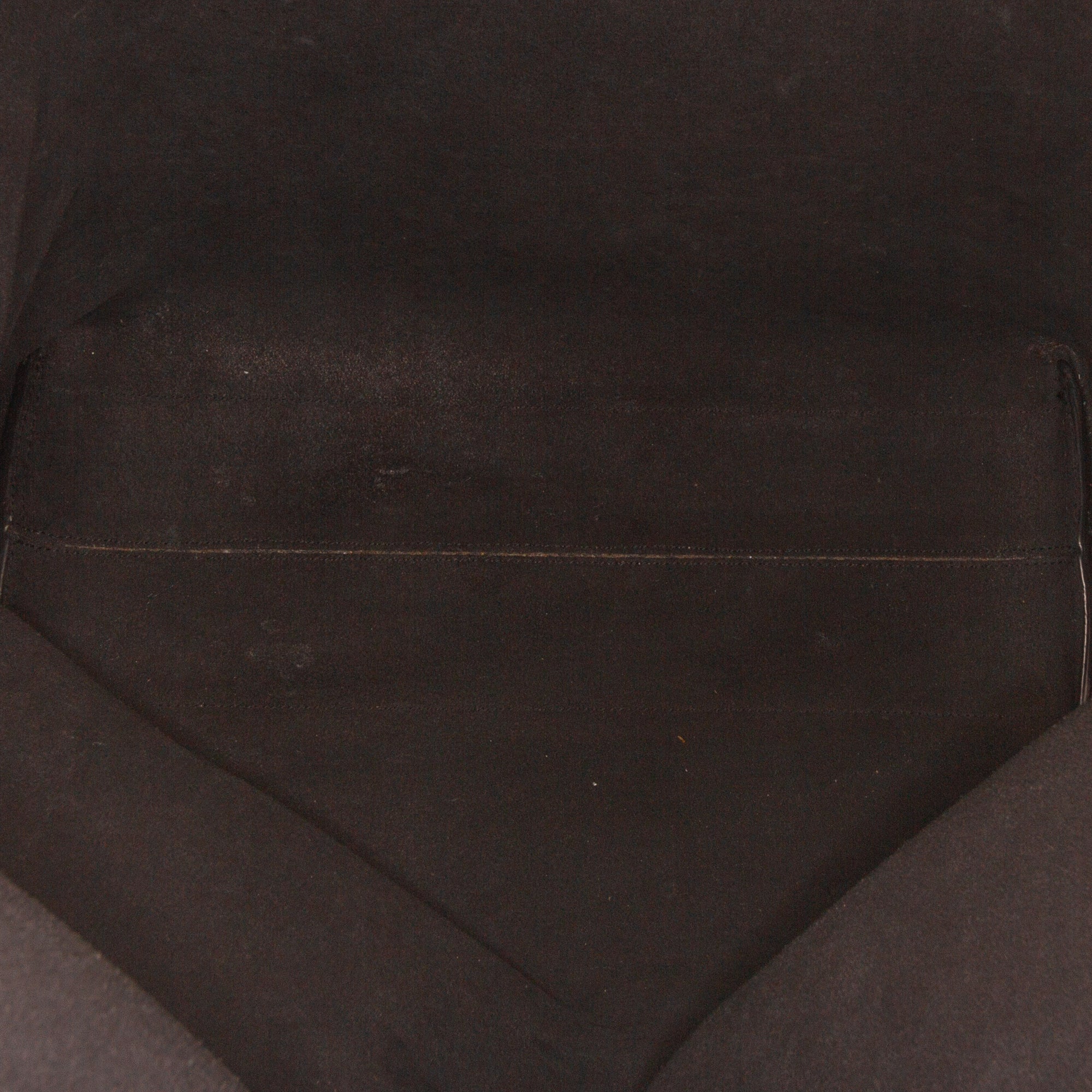 Black Saint Laurent Bold Shopping Tote
