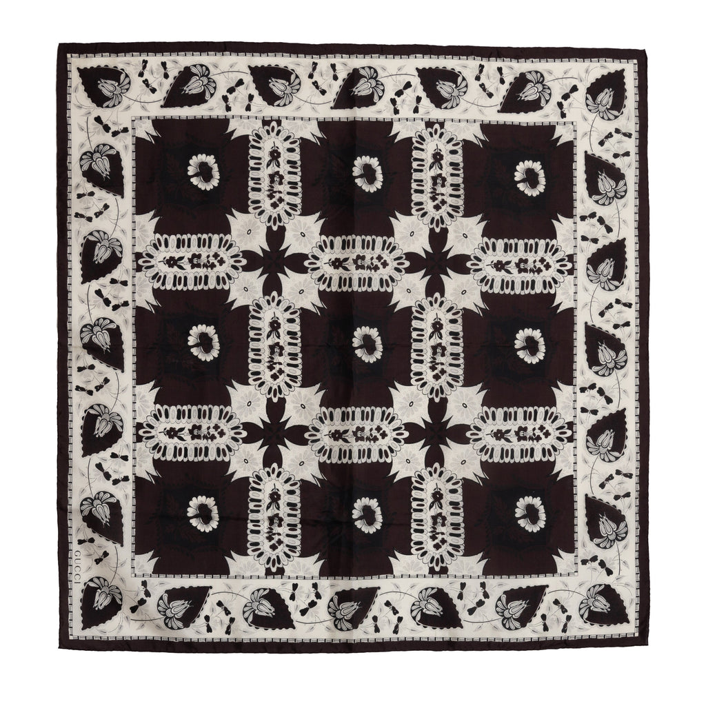 Gucci Silk Printed Foulard - '10s
