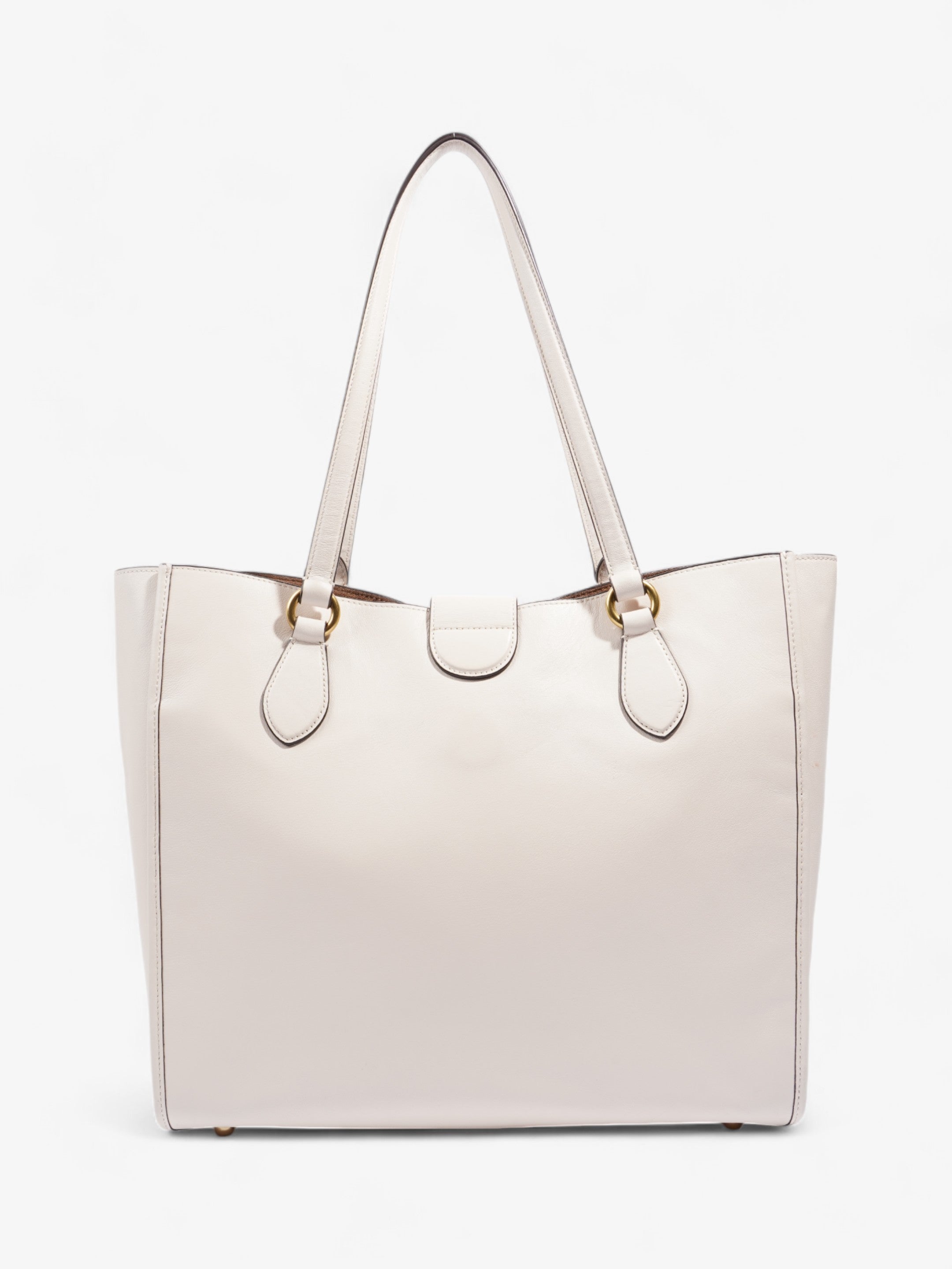Coach Theo Cream Leather