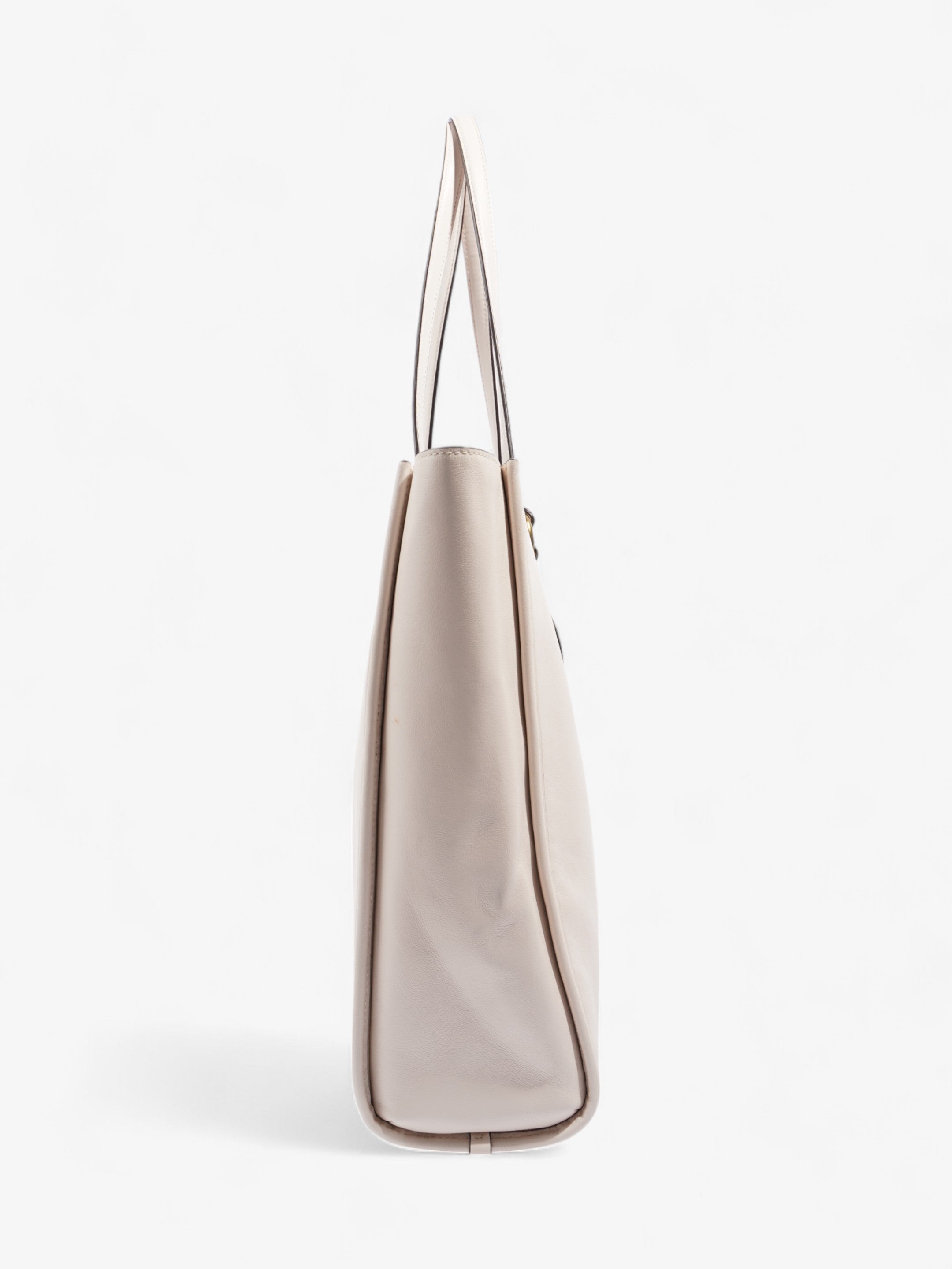 Coach Theo Cream Leather