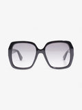 Gucci Square Sunglasses Black Acetate 140mm
