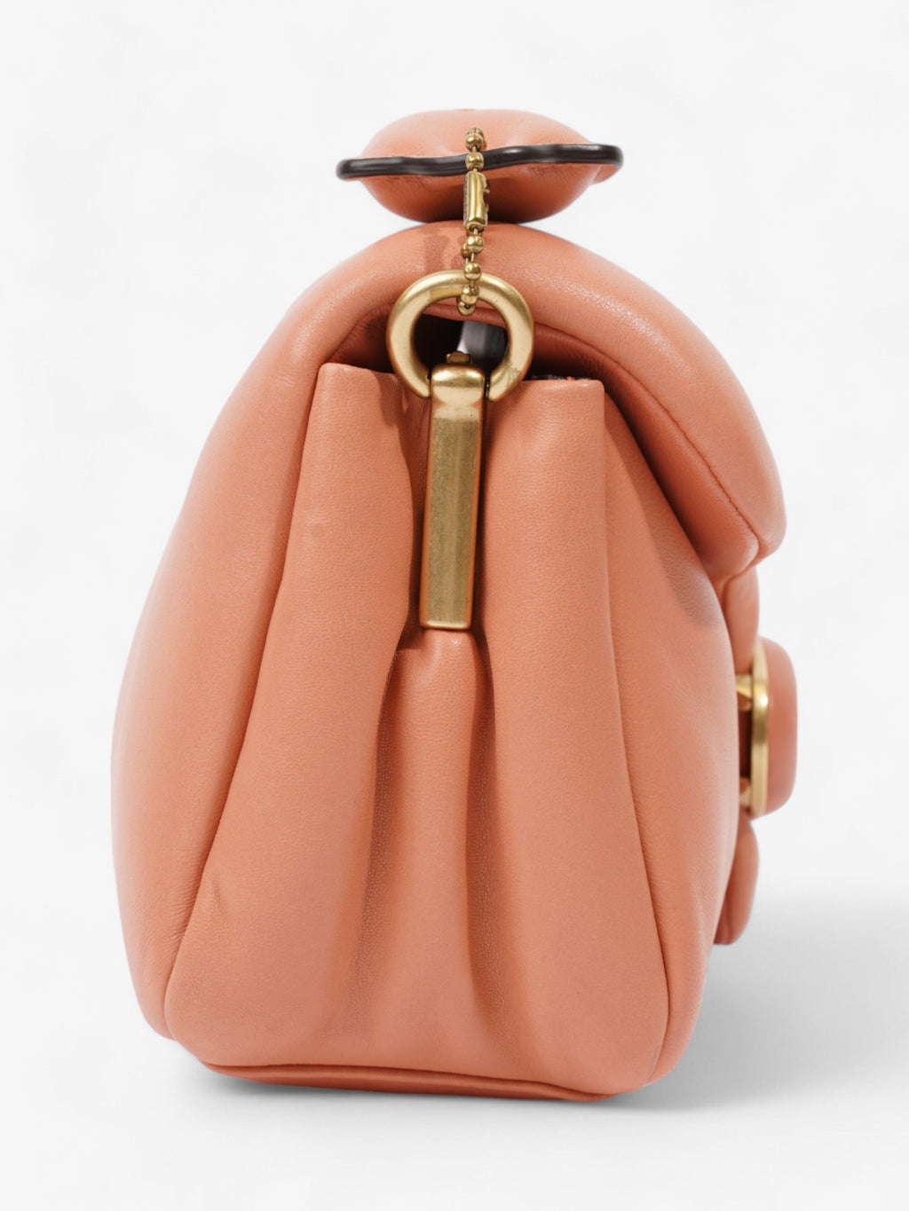 Coach Pillow Tabby 26 Coral Lambskin Leather