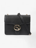 Gucci Interlocking Bag Black Leather Small