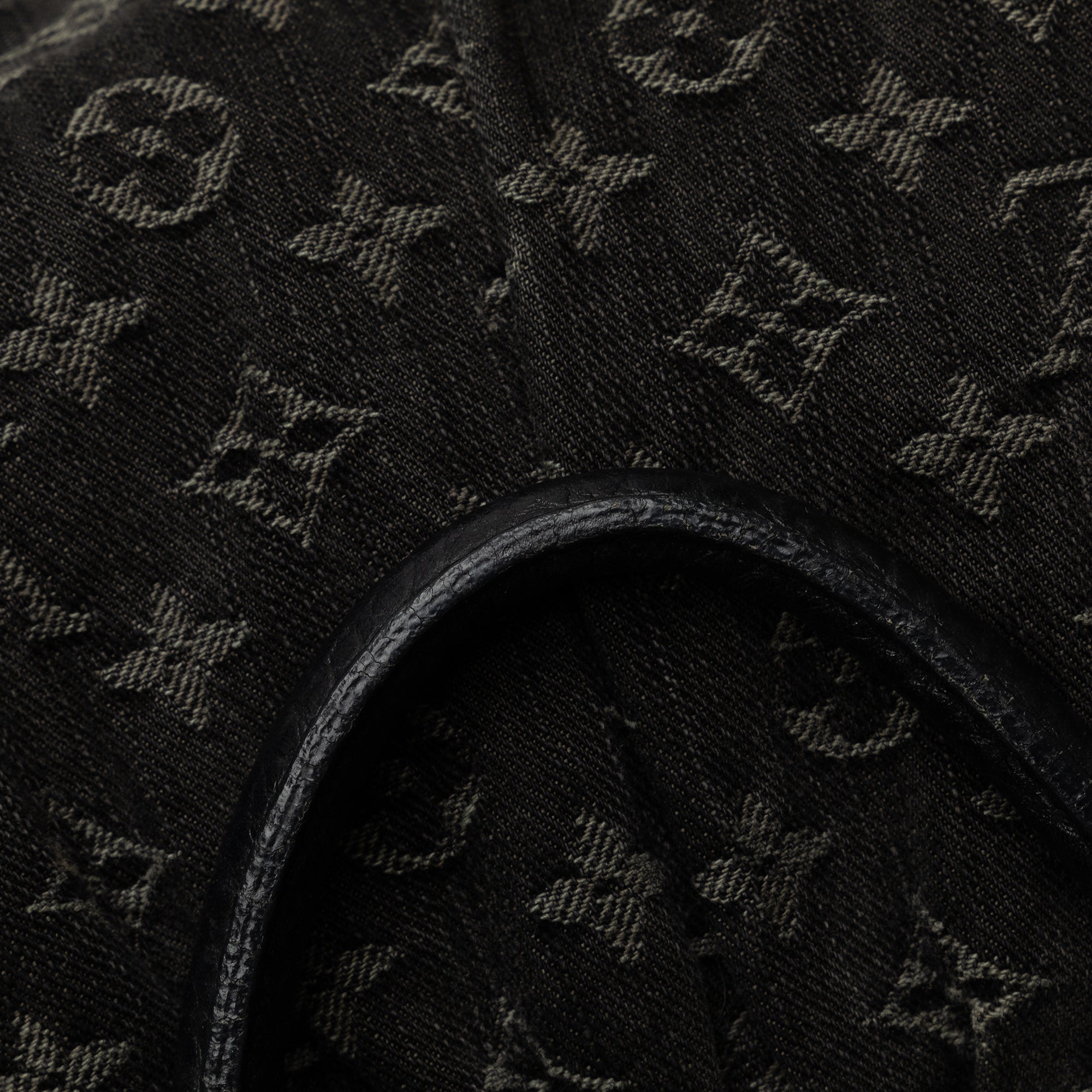 Black Louis Vuitton Monogram Denim Neo Cabby GM Satchel