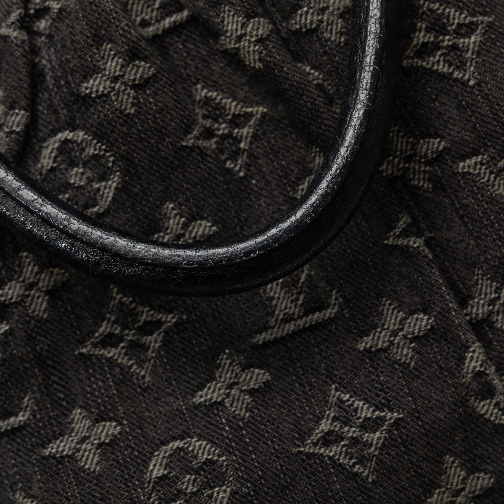 Black Louis Vuitton Monogram Denim Neo Cabby GM Satchel