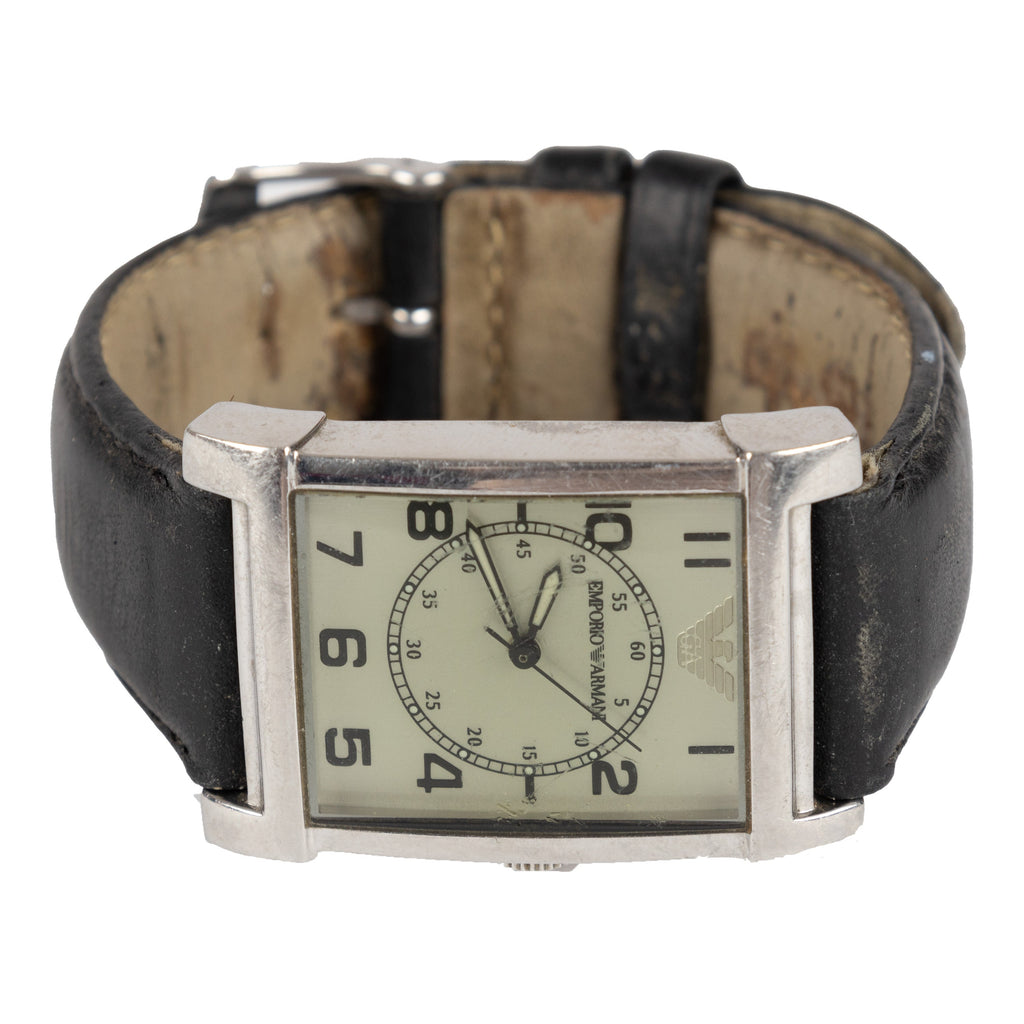 EMPORIO ARMANI Emporio Armani Leather Watch