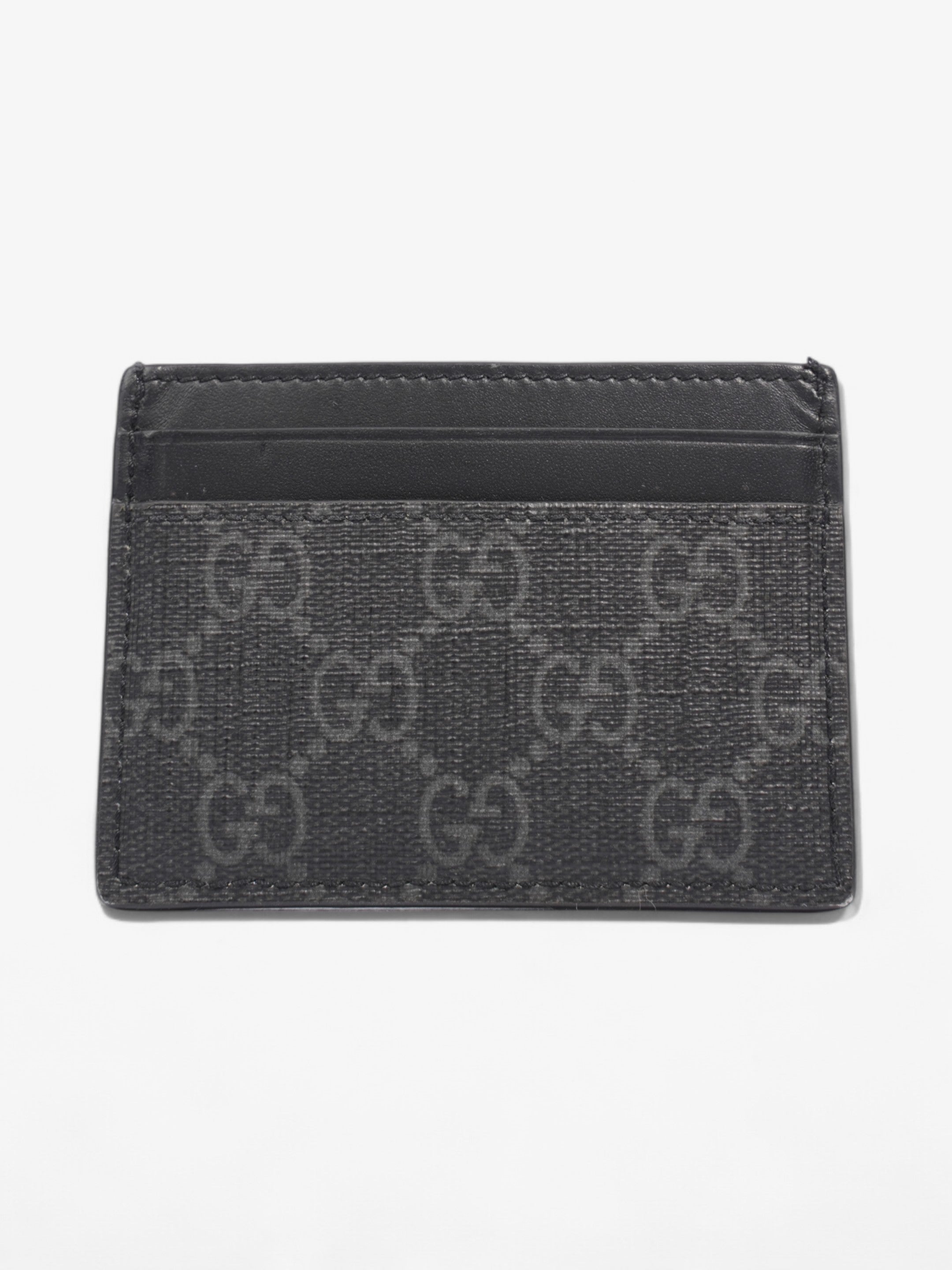 Gucci GG Snake Card Holder Black / Snake Canvas