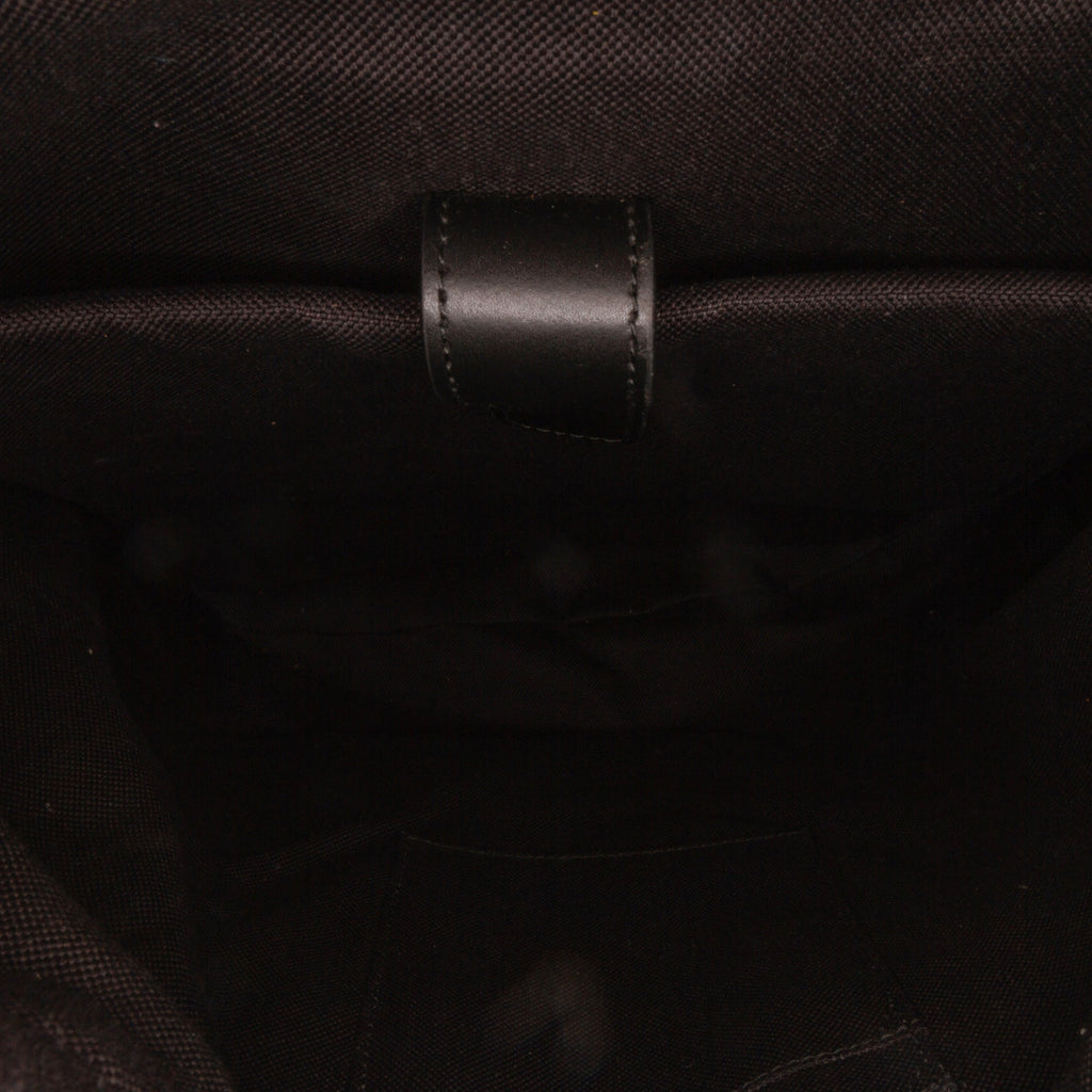Gucci Web Black GG Supreme Canvas