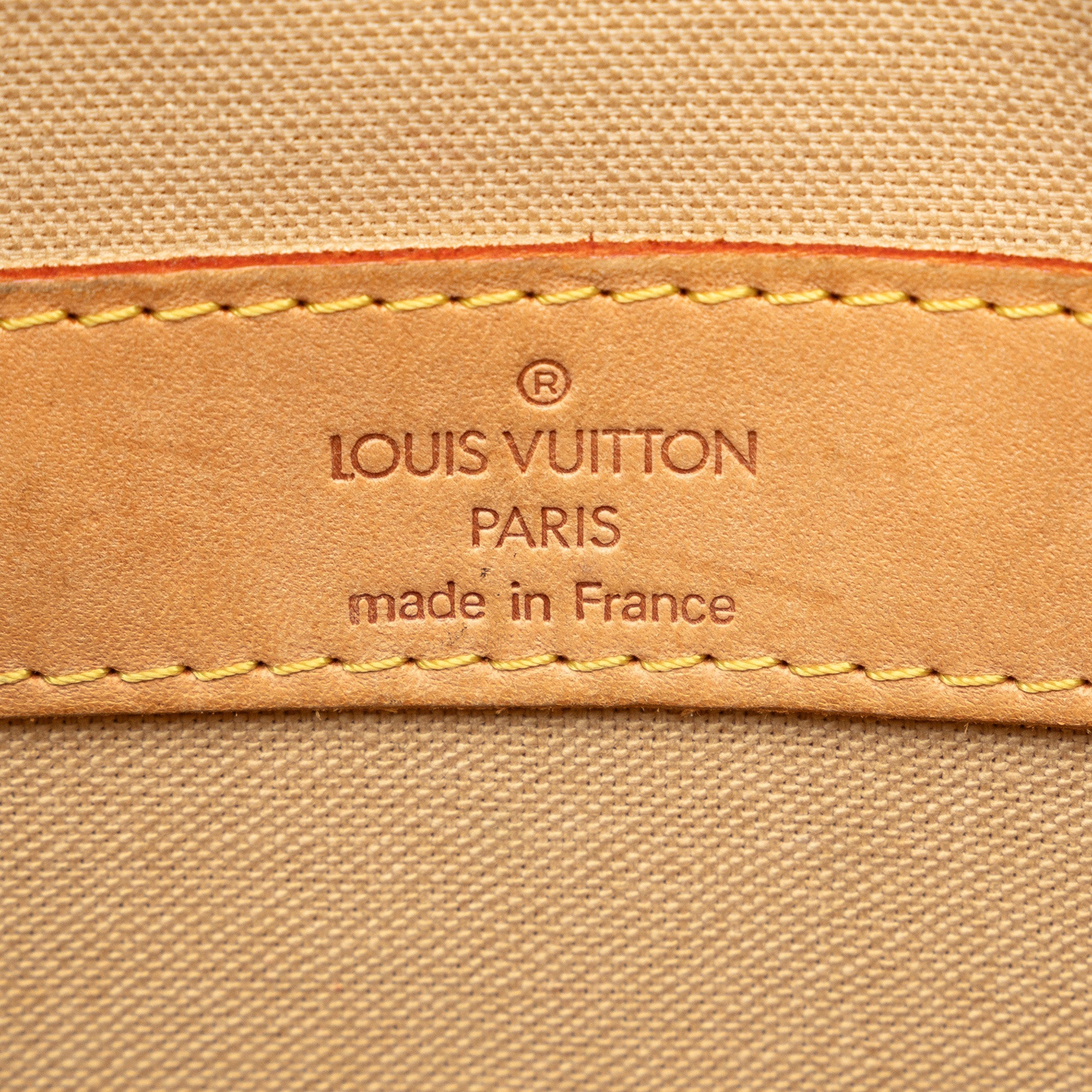 Beige Louis Vuitton Damier Azur Naviglio Crossbody Bag