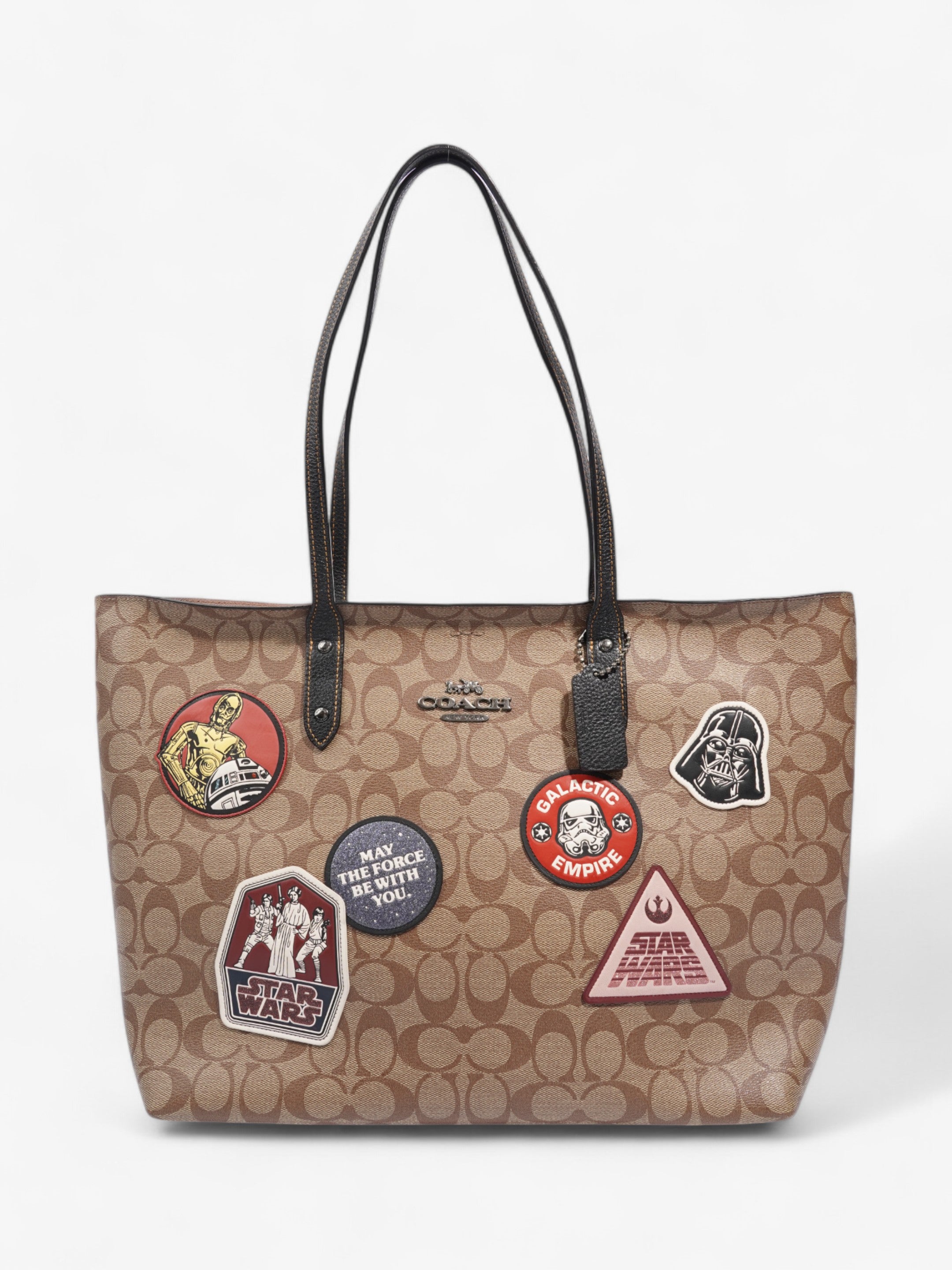 Coach Star Wars Tote Bag Beige