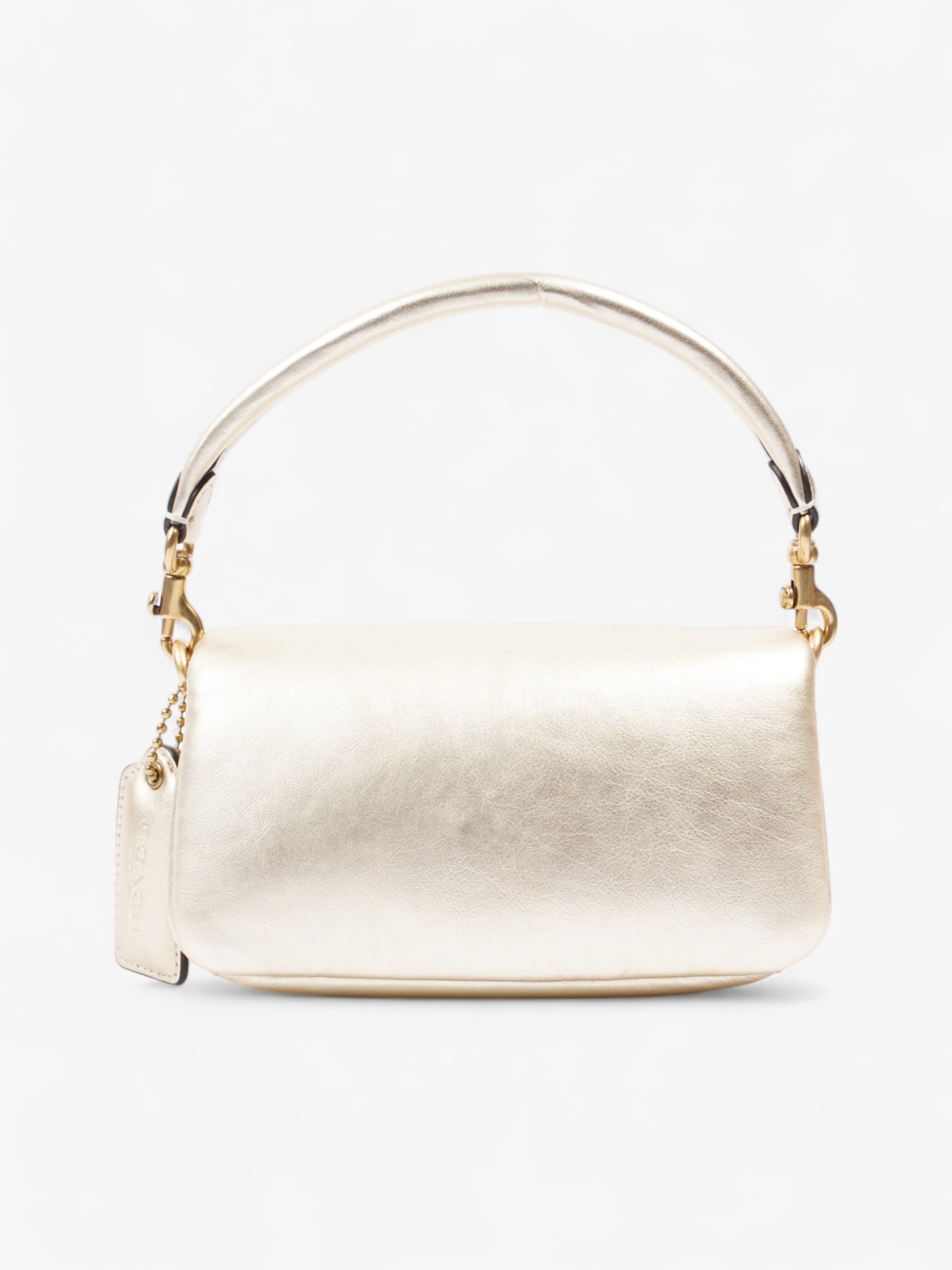 Coach Pillow Tabby Metallic Gold Nappa Leather 18
