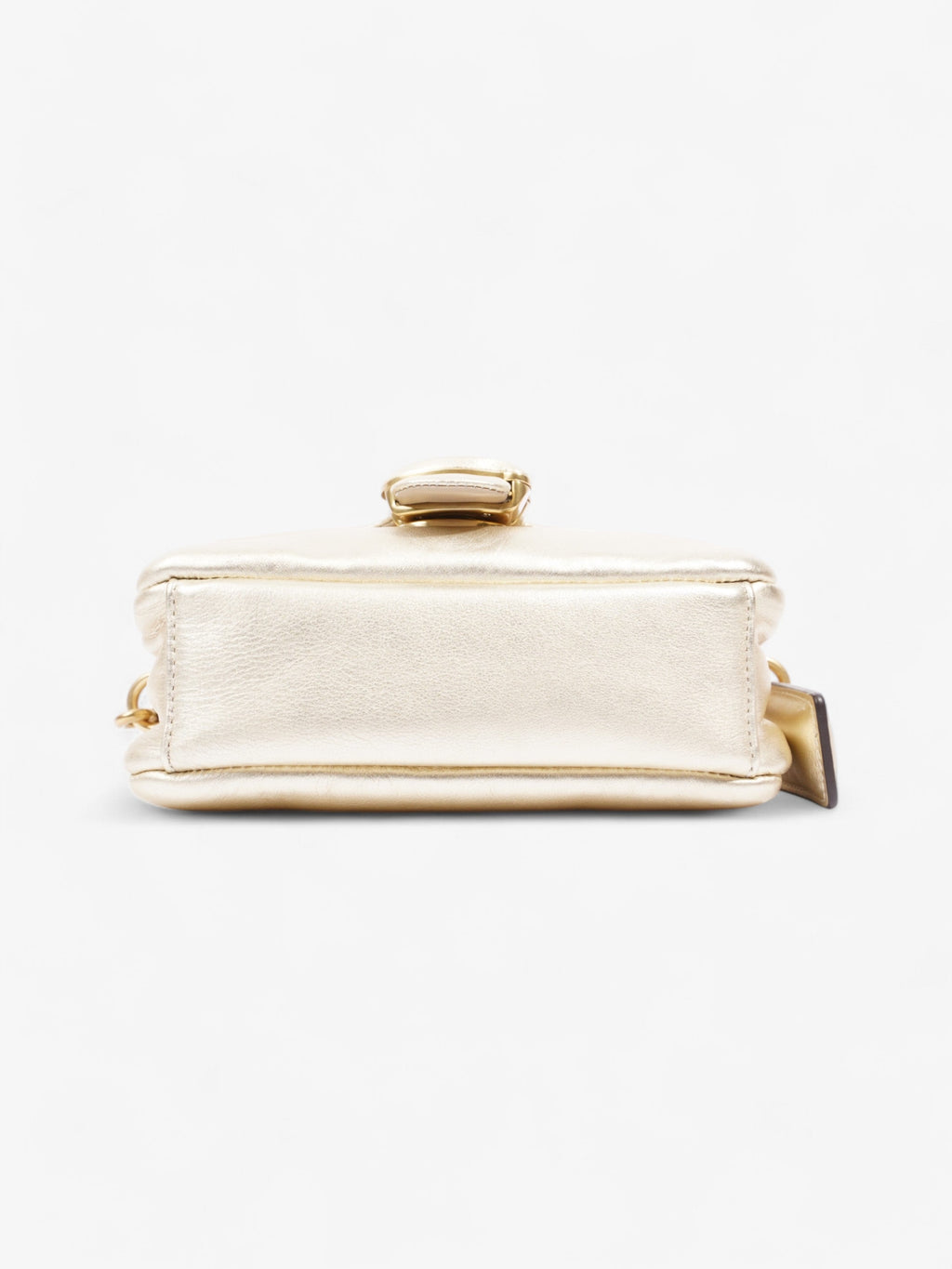 Coach Pillow Tabby Metallic Gold Nappa Leather 18