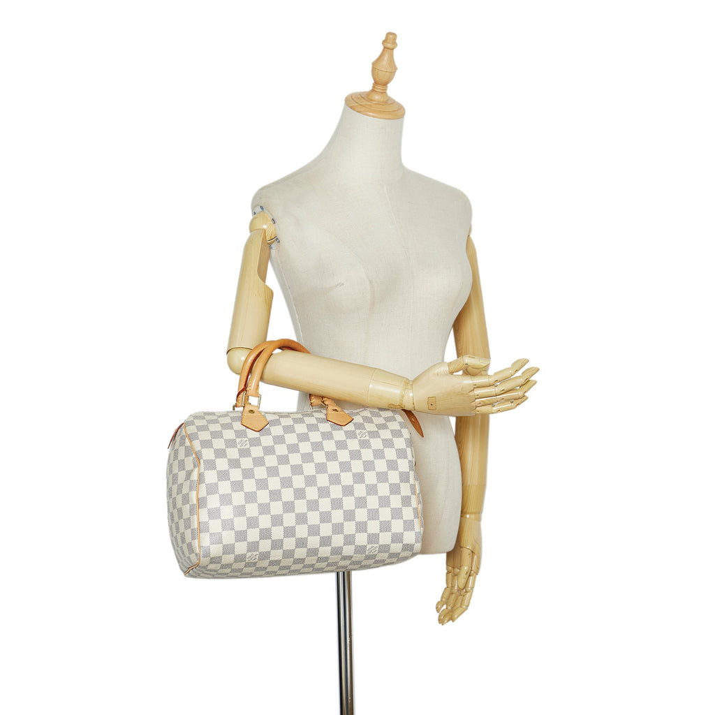 Louis Vuitton Speedy 30 Damier Azur Canvas