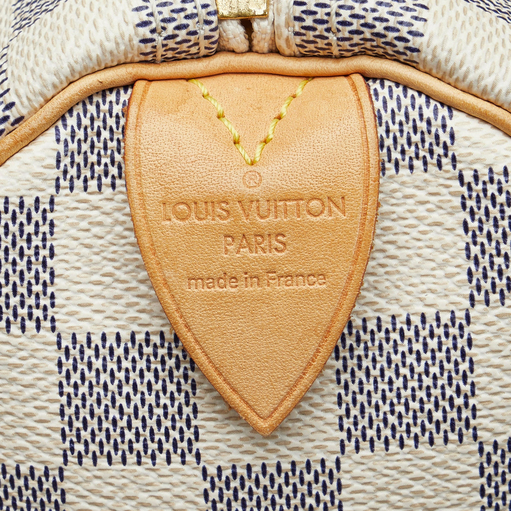Louis Vuitton Speedy 30 Damier Azur Canvas