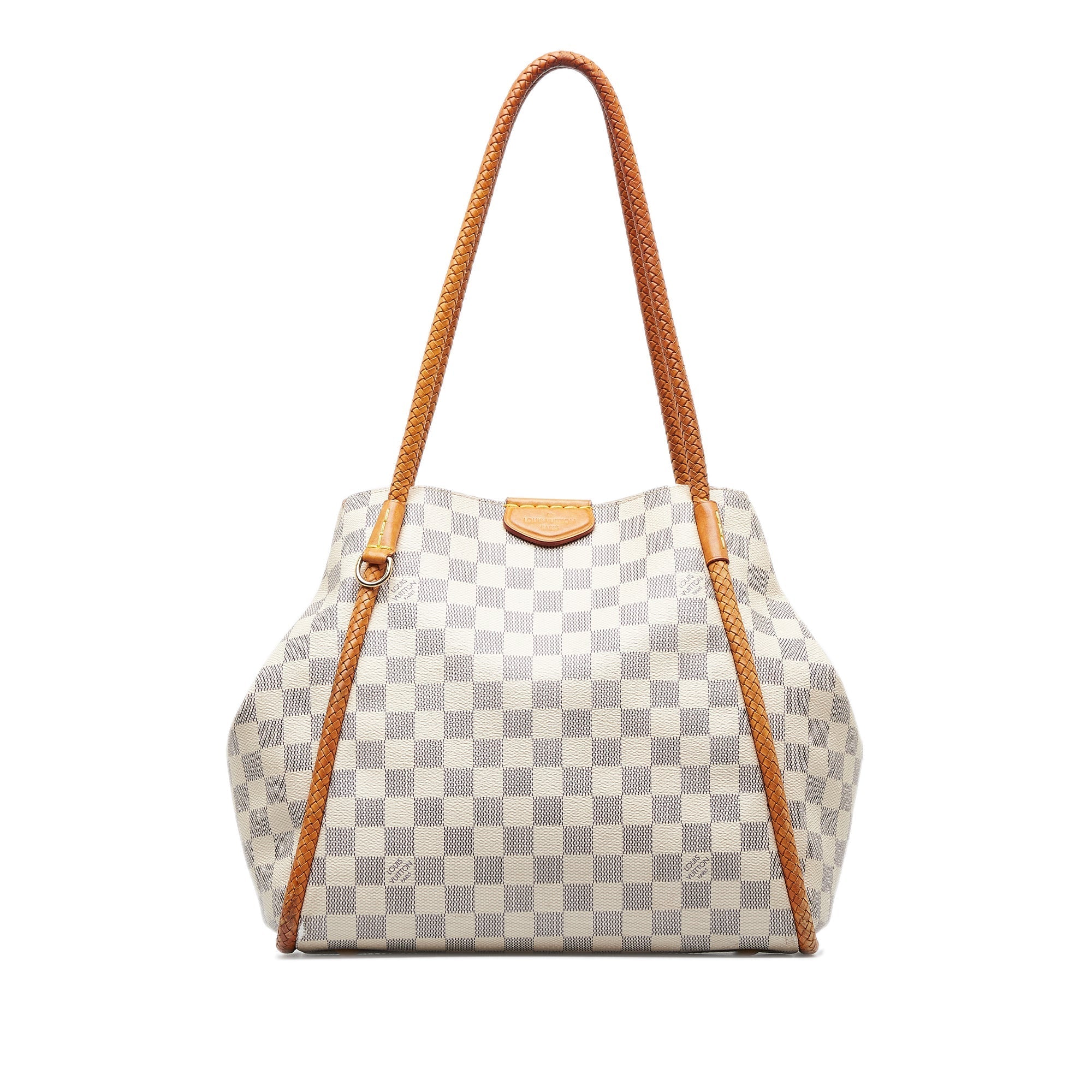 White Louis Vuitton Damier Azur Propriano Tote Bag