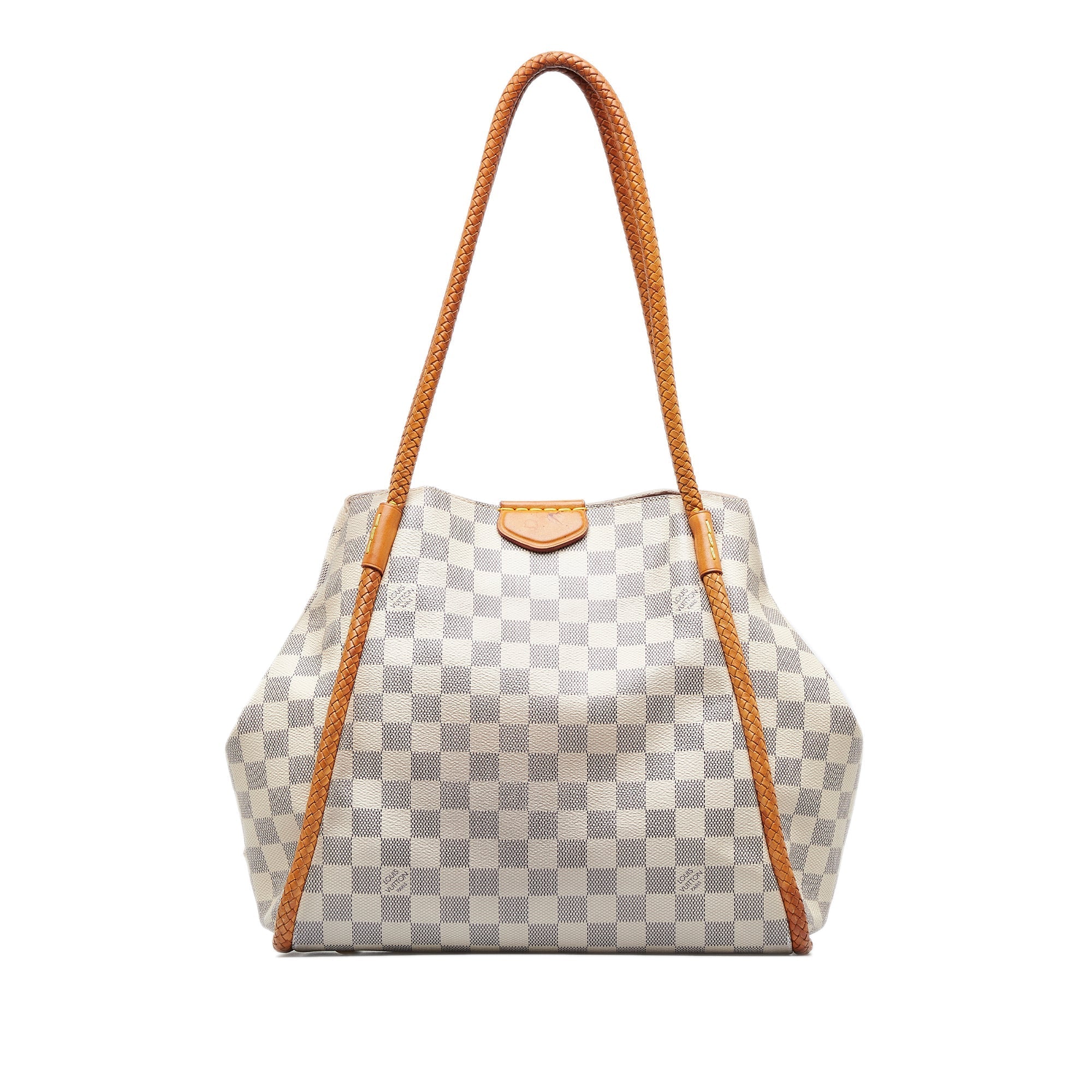 White Louis Vuitton Damier Azur Propriano Tote Bag
