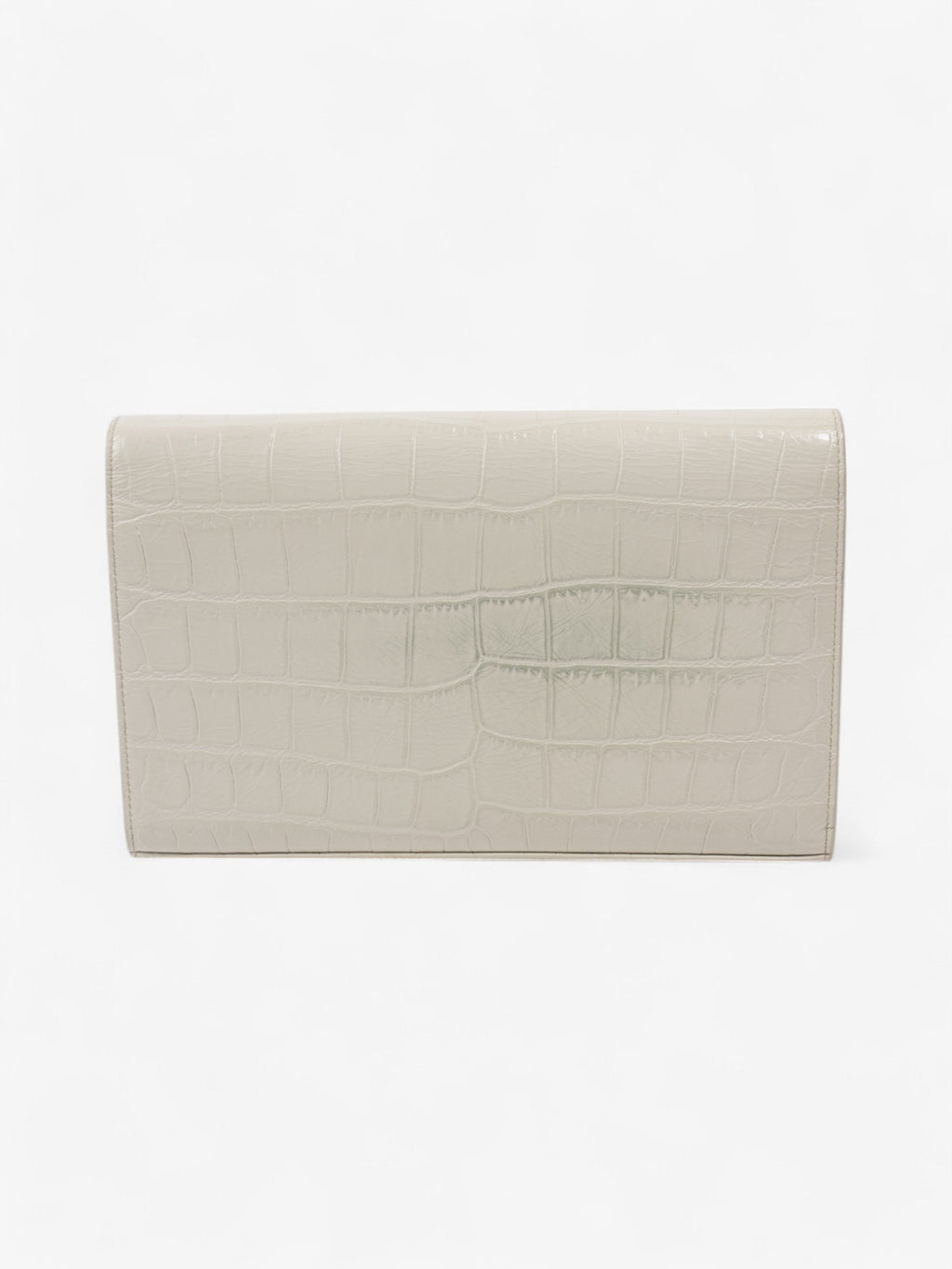 Saint Laurent Kate Chain Wallet Off White Calfskin Leather