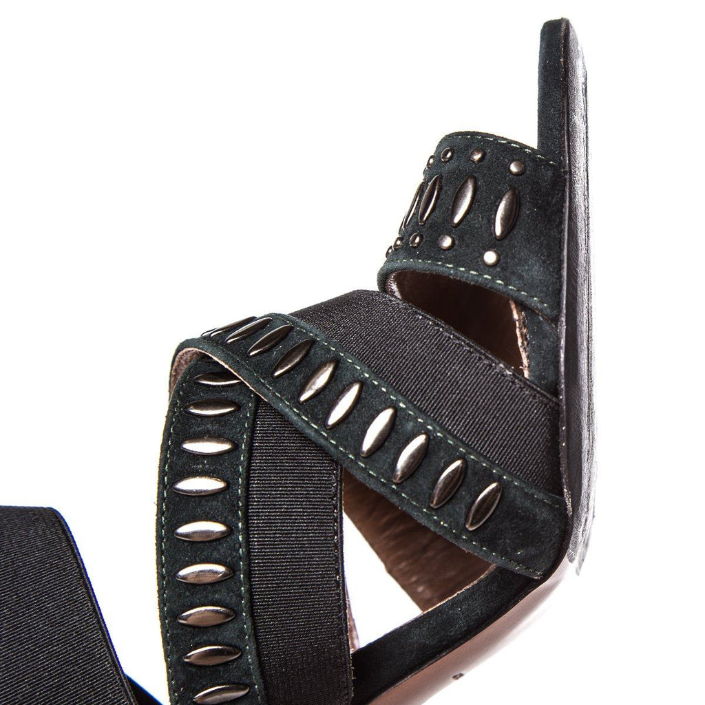 AlaÃƒÆ’Ã‚Â¯a Forest Green Suede Sandals SZ 35