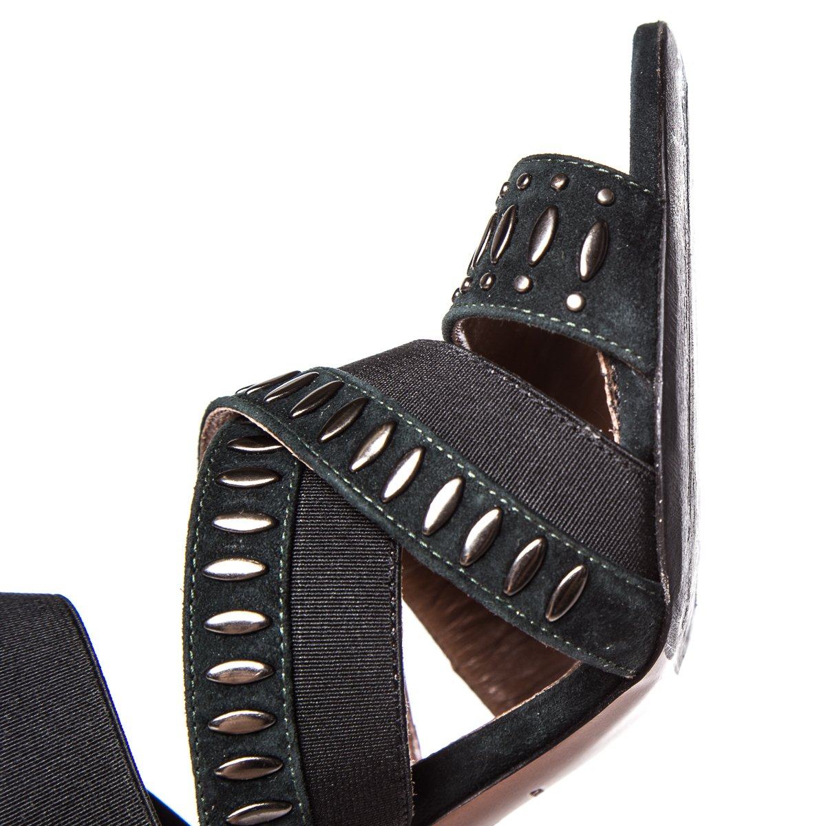 AlaÃƒÆ’Ã‚Â¯a Forest Green Suede Sandals SZ 35