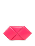 Maxi Intrecciato nappa leather pouch