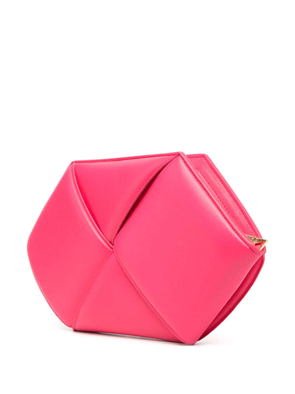 Maxi Intrecciato nappa leather pouch