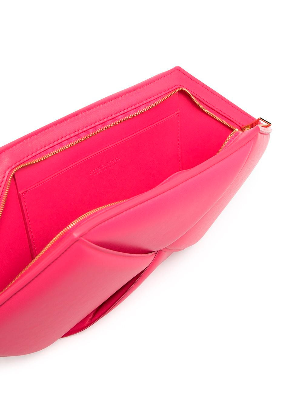 Maxi Intrecciato nappa leather pouch