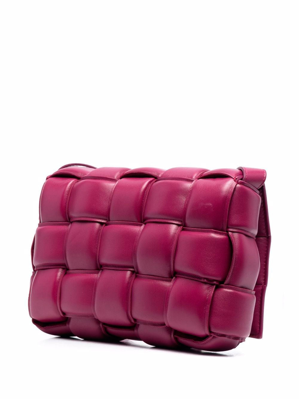 Padded Cassette bag in cinnabar nappa
