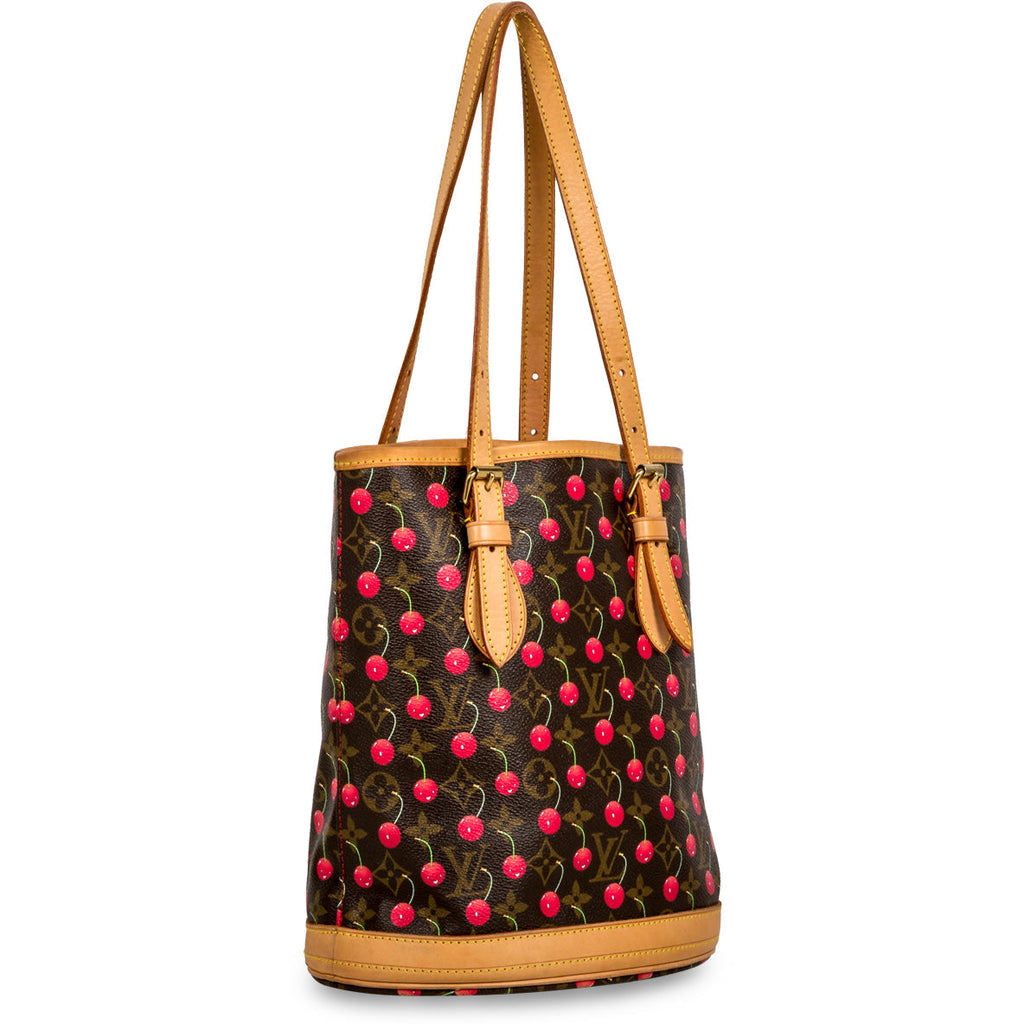 Louis Vuitton Bucket Bag and Pochette - Monogram Cerises