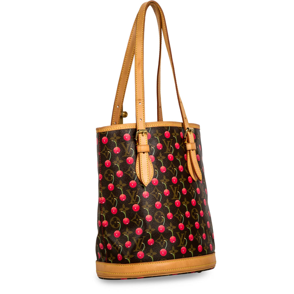 Louis Vuitton Bucket Bag and Pochette - Monogram Cerises