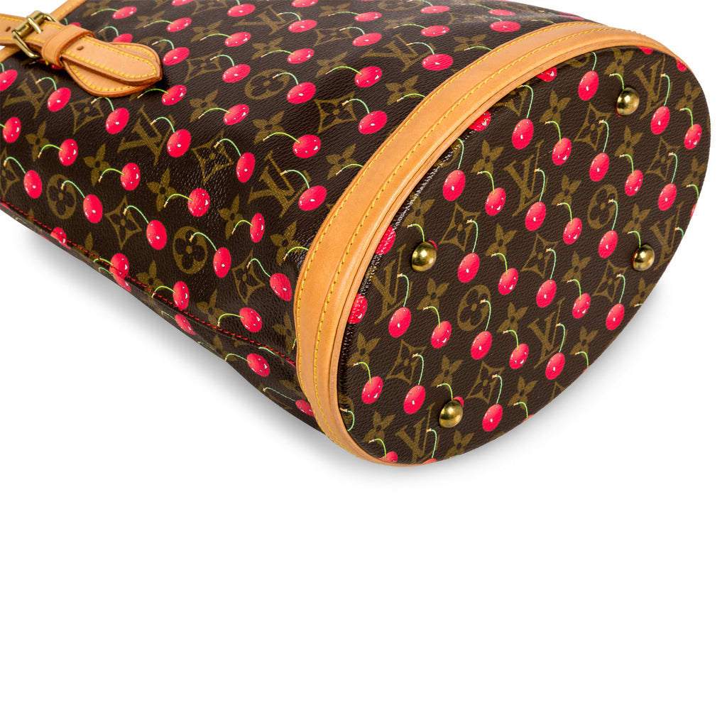 Louis Vuitton Bucket Bag and Pochette - Monogram Cerises