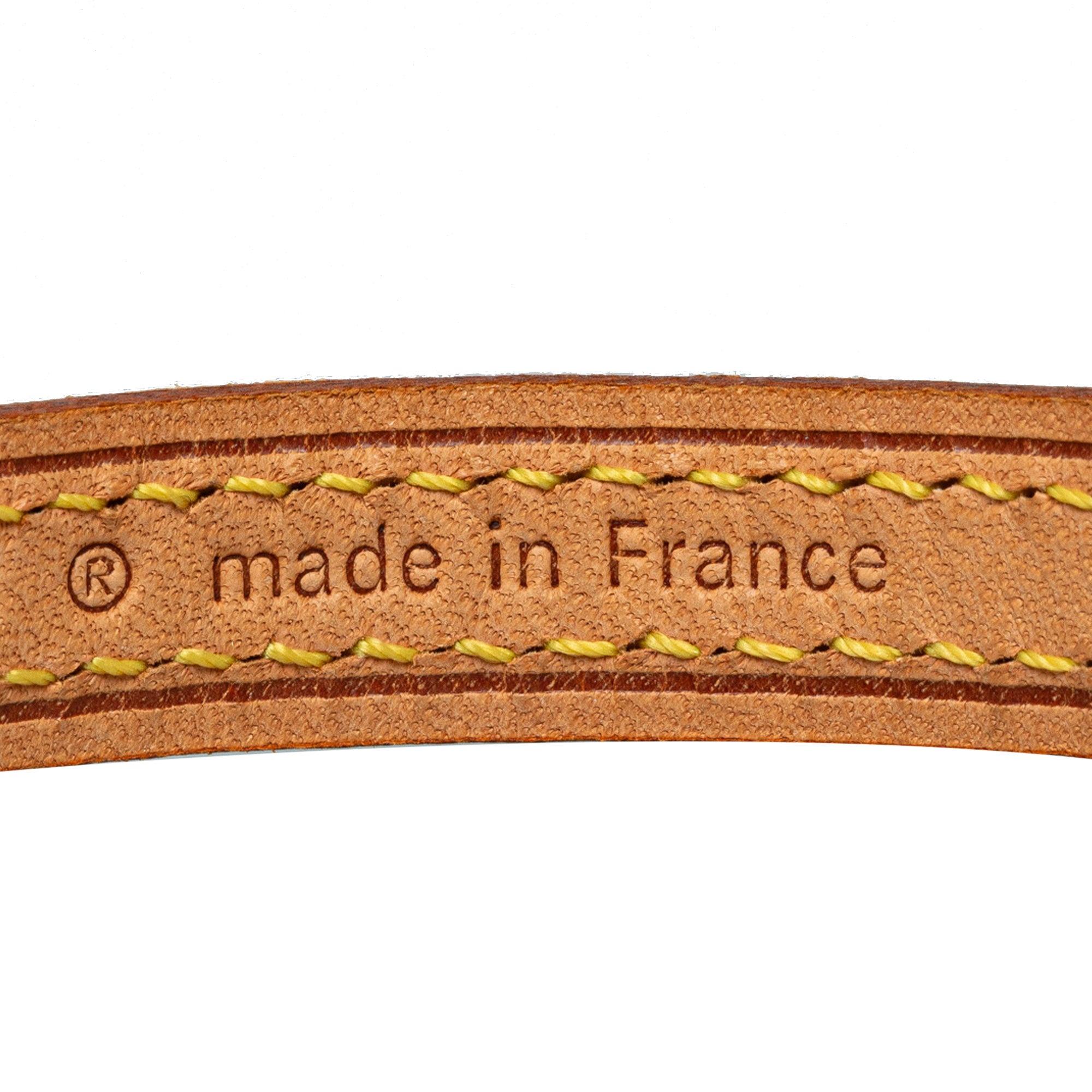 Brown Louis Vuitton Vernis Fleurs Double Wrap Bracelet Choker