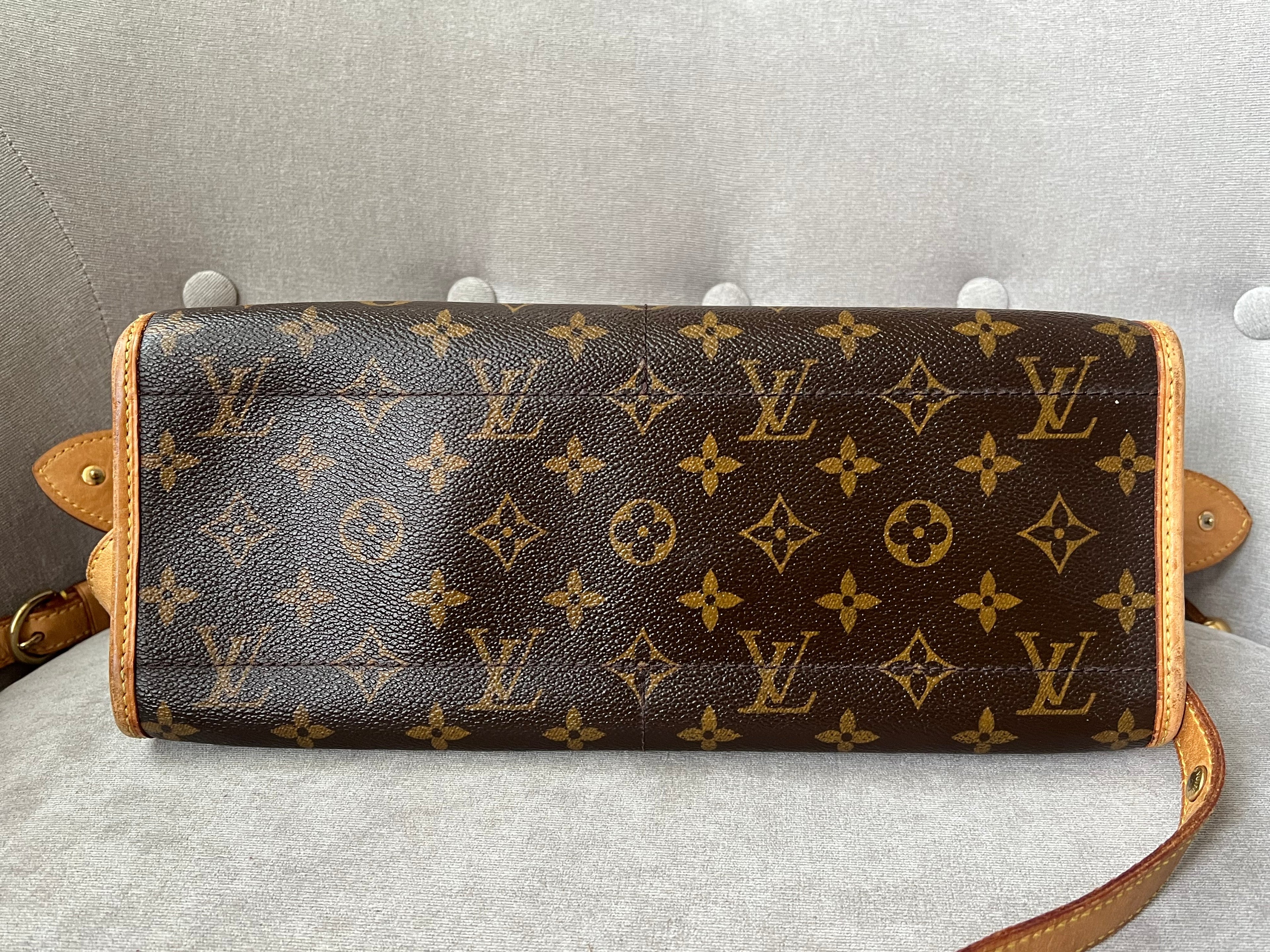 Louis Vuitton Popincourt with long strap in Monogram