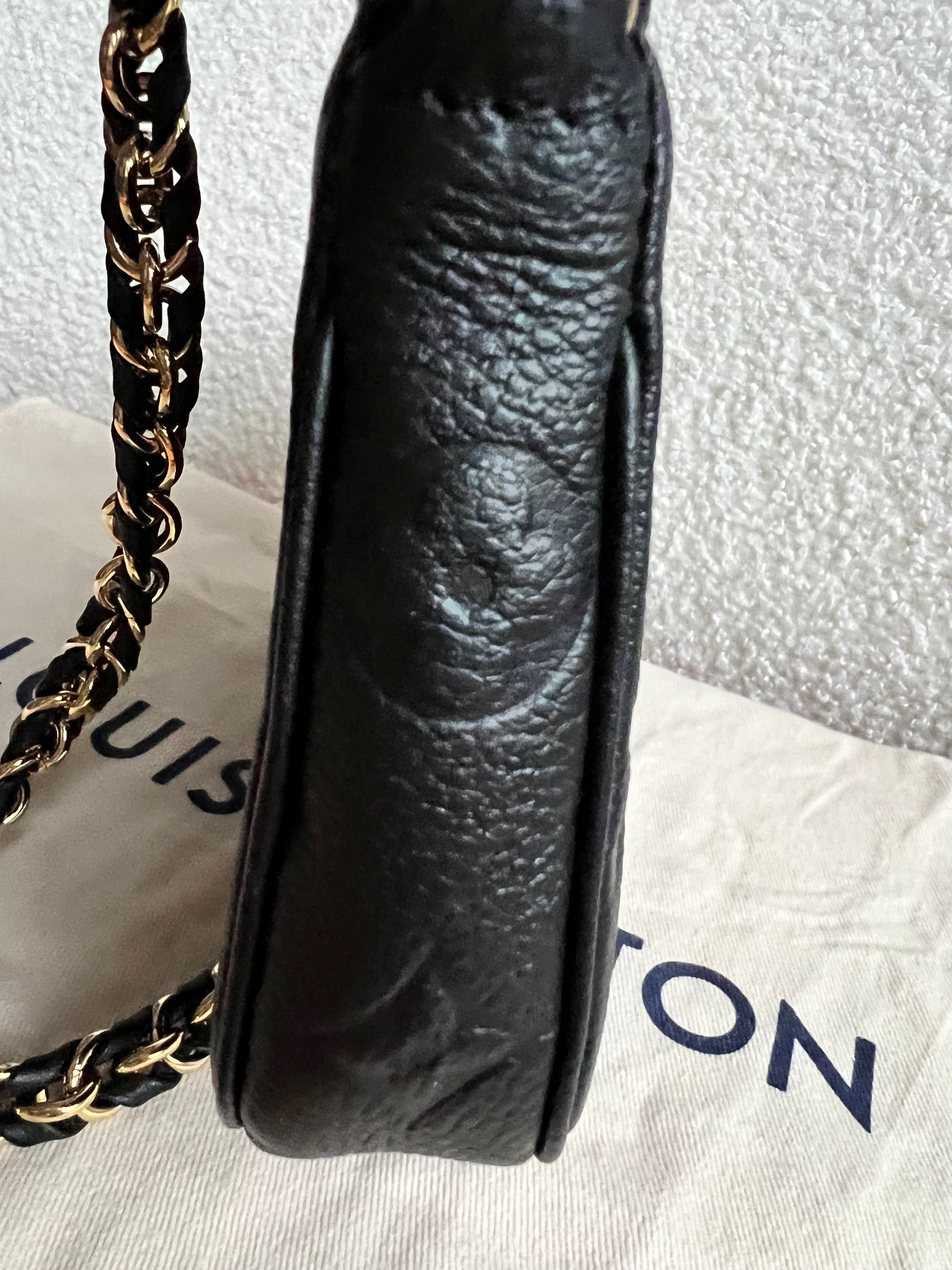 Louis Vuitton Multi Pochette Accessoires Black Empreinte (RRP £2140)